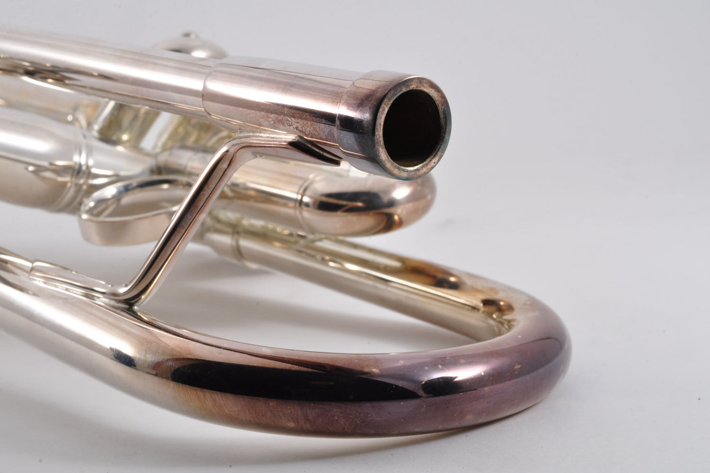 Yamaha YTR-8335RGS Trumpet Xeno Silver Made In Japan Reverse Leadpipe w/Case Used From Japan #454004