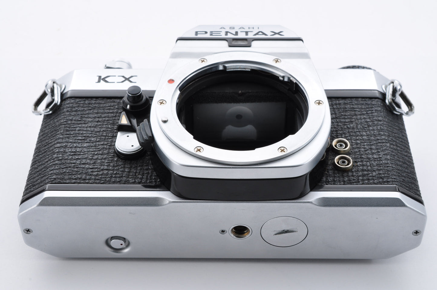 ASAHI PENTAX KX Silver Maintained Meter Works 35mm SLR Film Camera From Japan #8331171