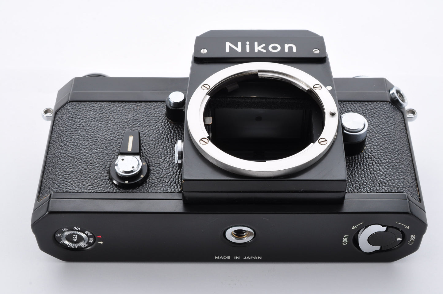 Nikon F Eye level Black Apollo Maintained 35mm SLR Film Camera From Japan #7410486