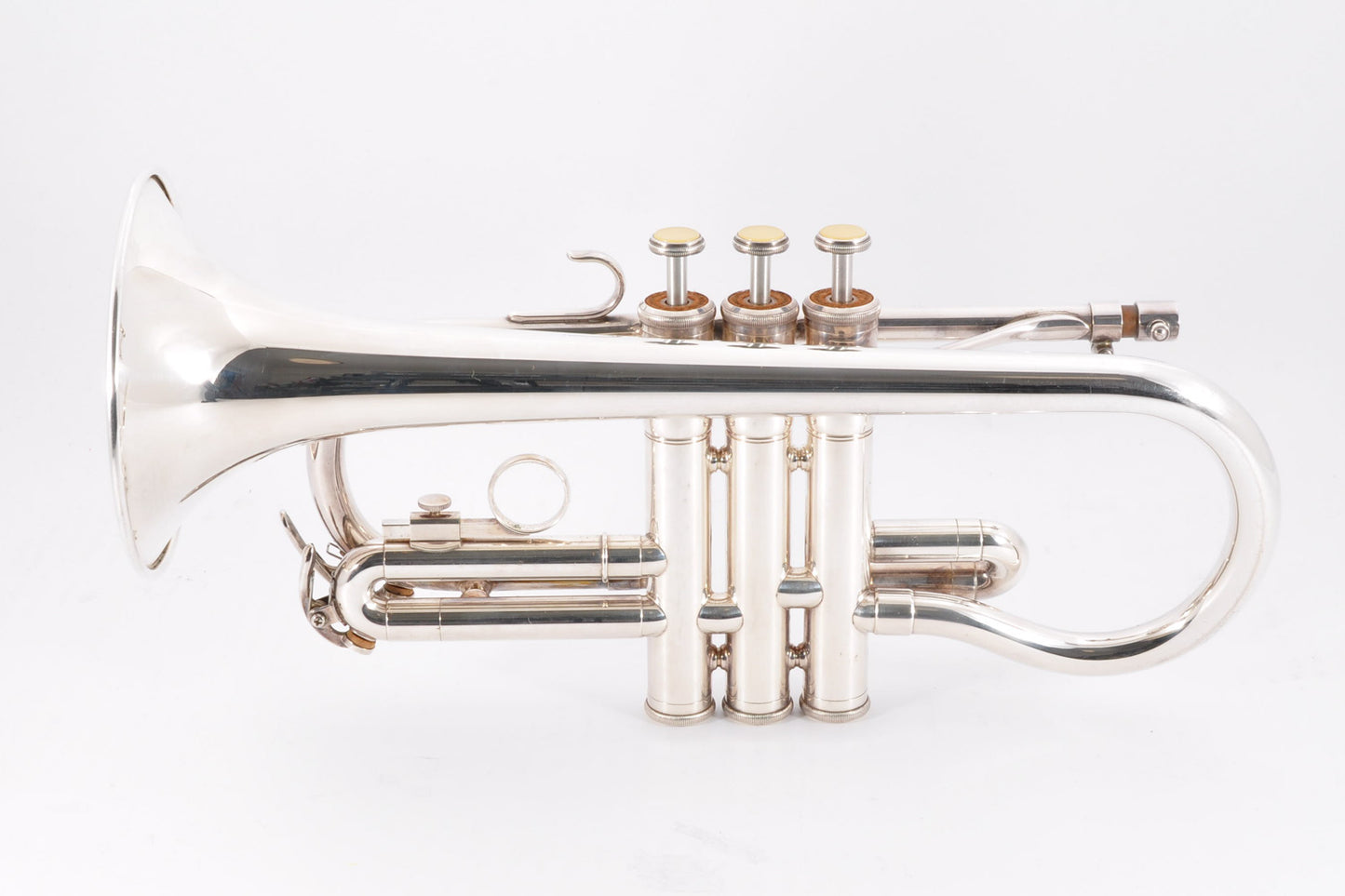 Yamaha YCR-2610S Cornet Silver Key Eb w/Hardcase&Mouthpiece Used From Japan #1338