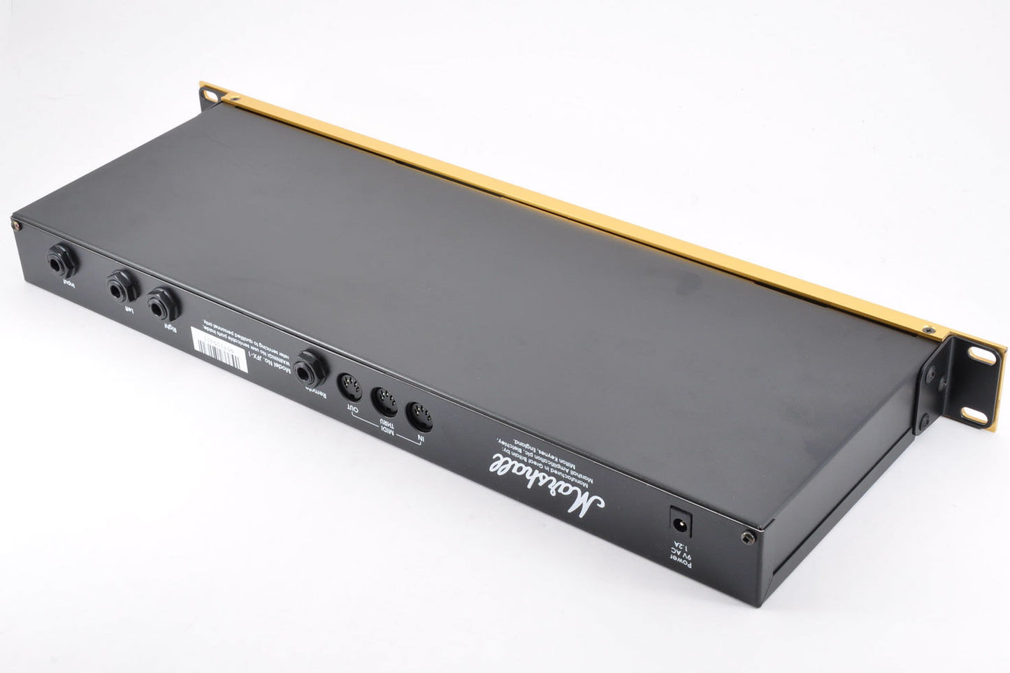 Marshall JFX-1 Signal Processor 1U Rack Guitar Effector w/Adapter Used From Japan