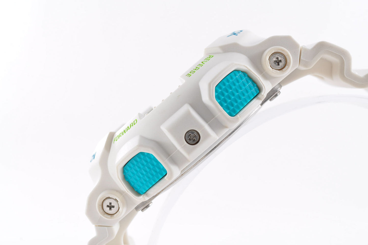 Casio G-Shock GA-110WG-7AJF White Blue Green Men's Watch 5146 Used From Japan