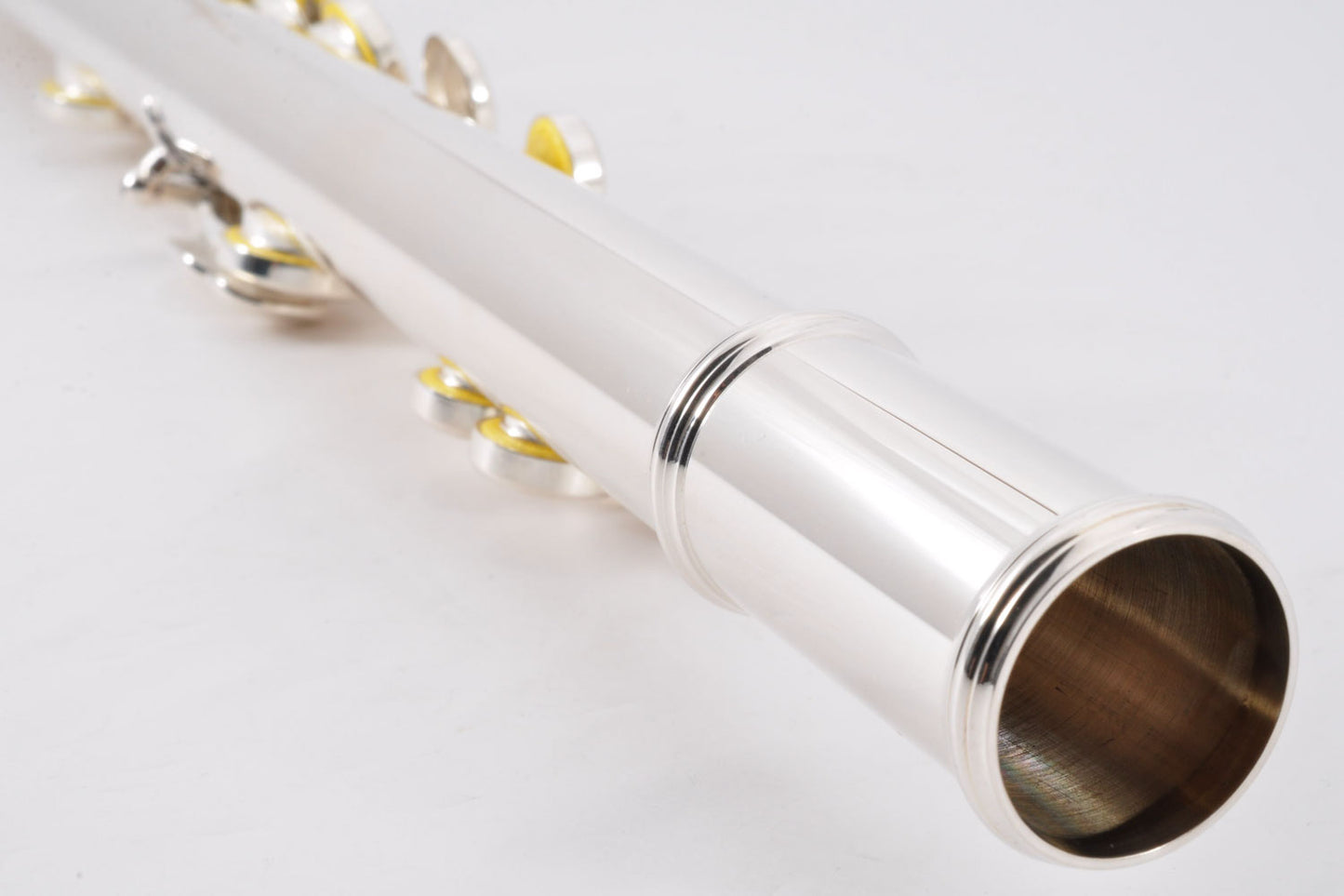 Yamaha YFL-312 Flute Silver E-Mechanism w/Case Carrybag Made In Indonesia Used From Japan #71434