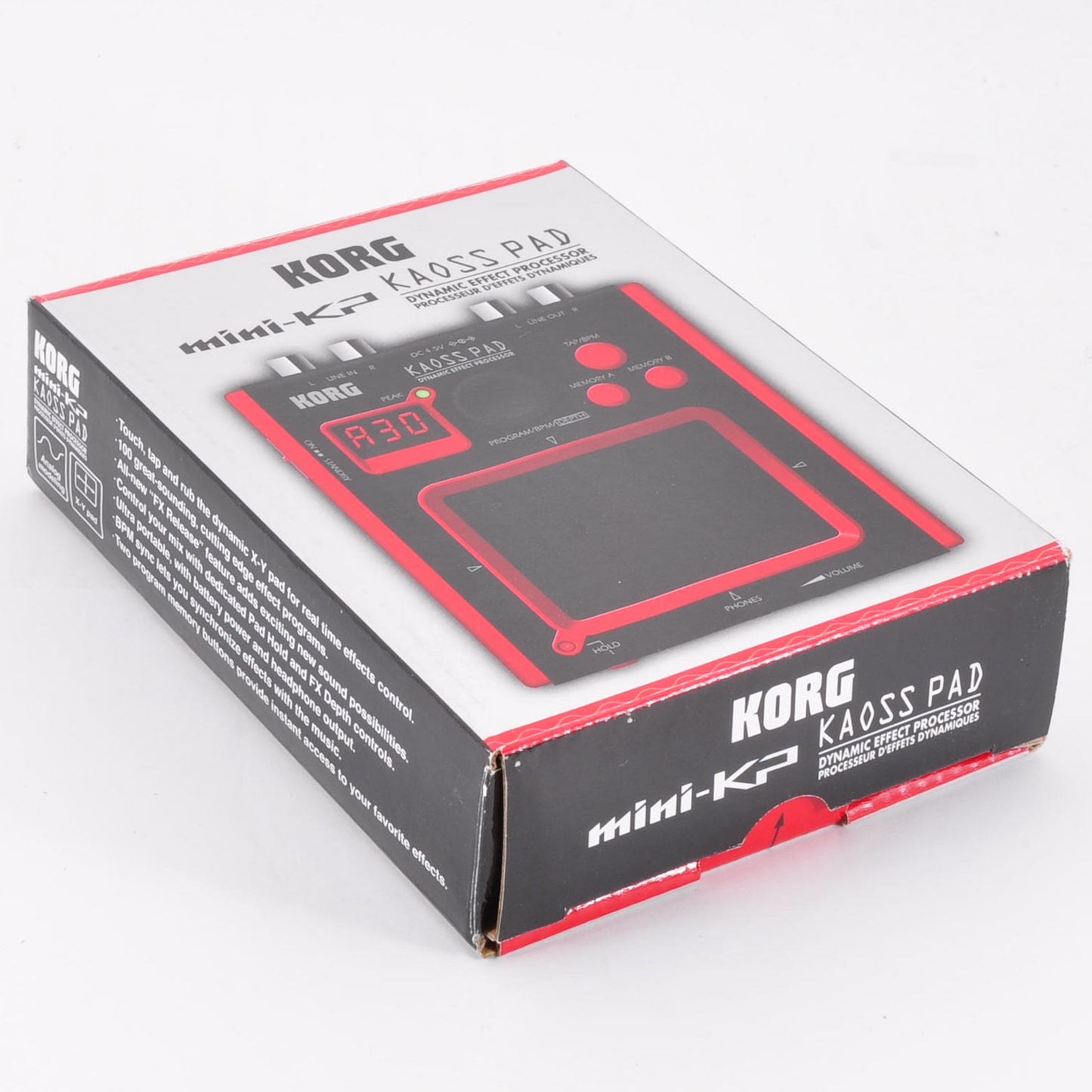 Korg Mini-KP Kaoss Pad Mini Dynamic Effect Synthesizer w/Box Used From Japan #34482