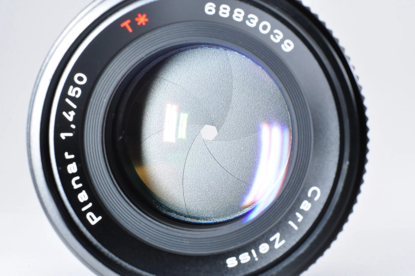 Contax Carl Zeiss Planar T* 50mm f/1.4 MMJ Maintained Standard Prime Lens From Japan #6883039