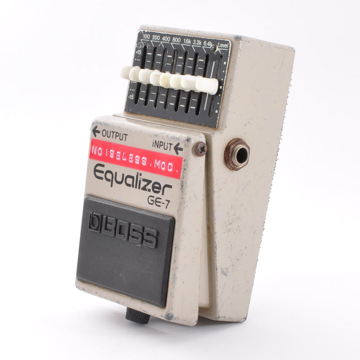 Boss GE-7 Modified Noiseless Equalizer PSA.OK Made In Taiwan 1993 Guitar Effects Pedal Used From Japan #AF07548