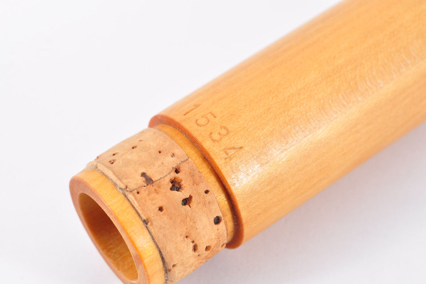 Yamaha YRA-61 Alto Recorder Wood Fine Castellawood Baroque Style w/Original Box Cleaning Rod Used From Japan #1534