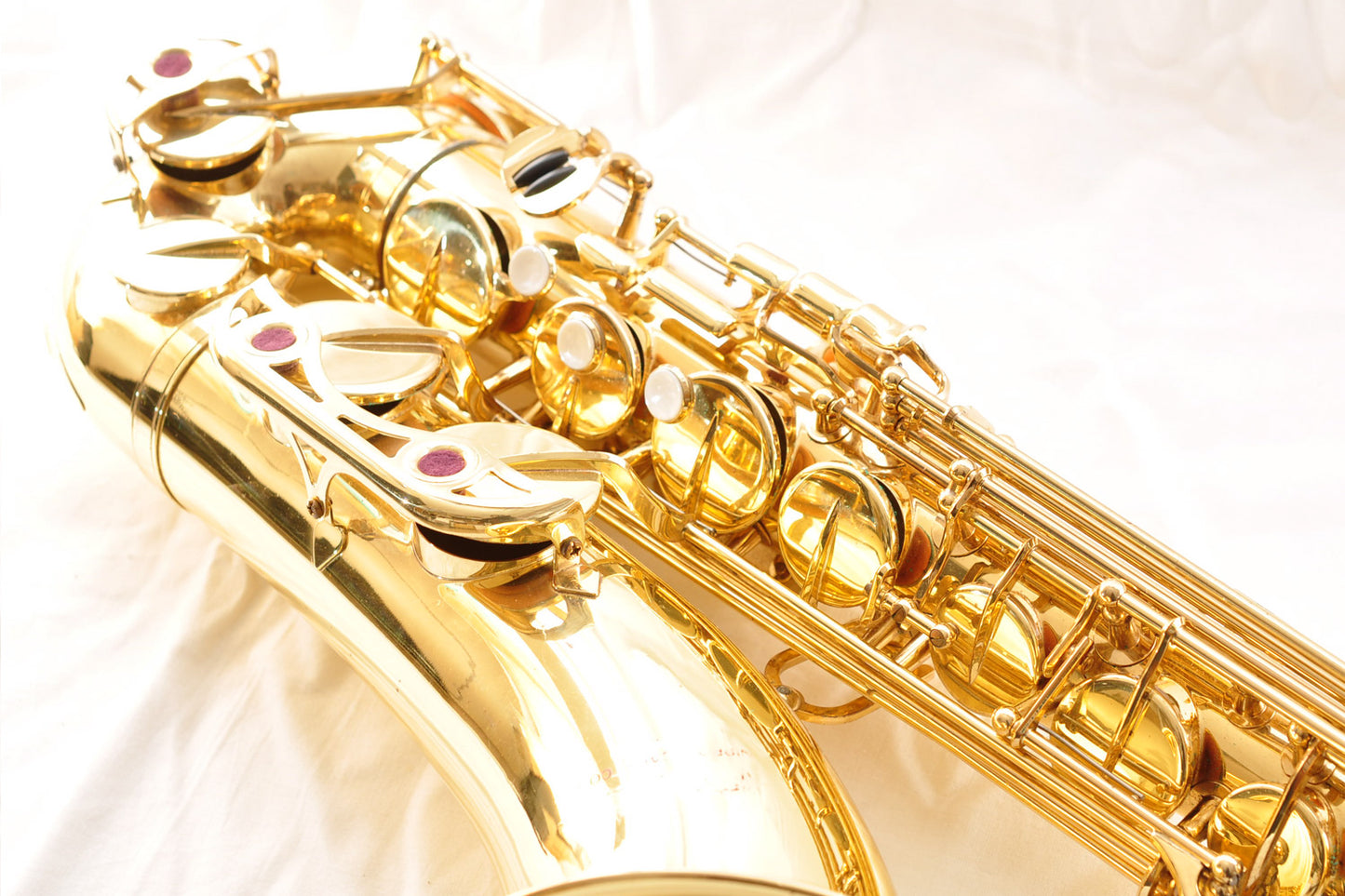 Yamaha YTS-32 Gold Tenor Sax Saxophone Made In Japan w/Hardcase From Japan #1802