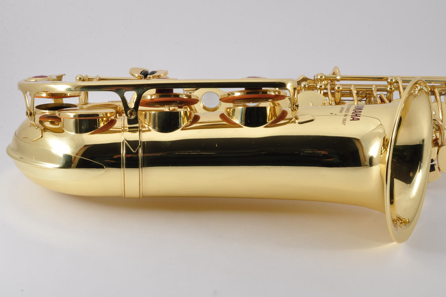 Yamaha YAS-32 Alto Saxophone Purple Logo Made In Japan Eb Key Used From Japan #038543