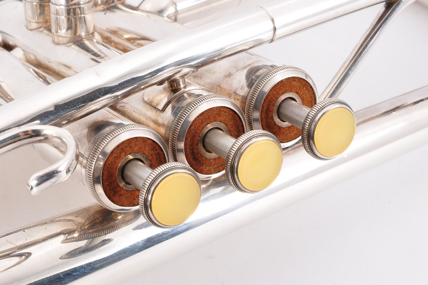 Yamaha YCR-2610S Cornet Silver Key Eb w/Hardcase&Mouthpiece Used From Japan #1338