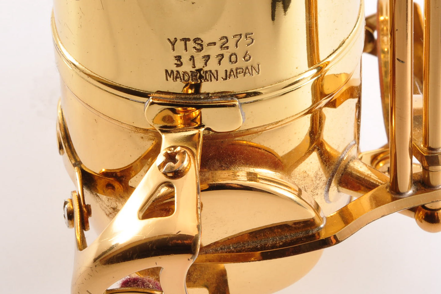 Yamaha YTS-275 Tenor Saxophone Selmer Mouthpeace Ligature w/Case Made In Japan Used From Japan #317706