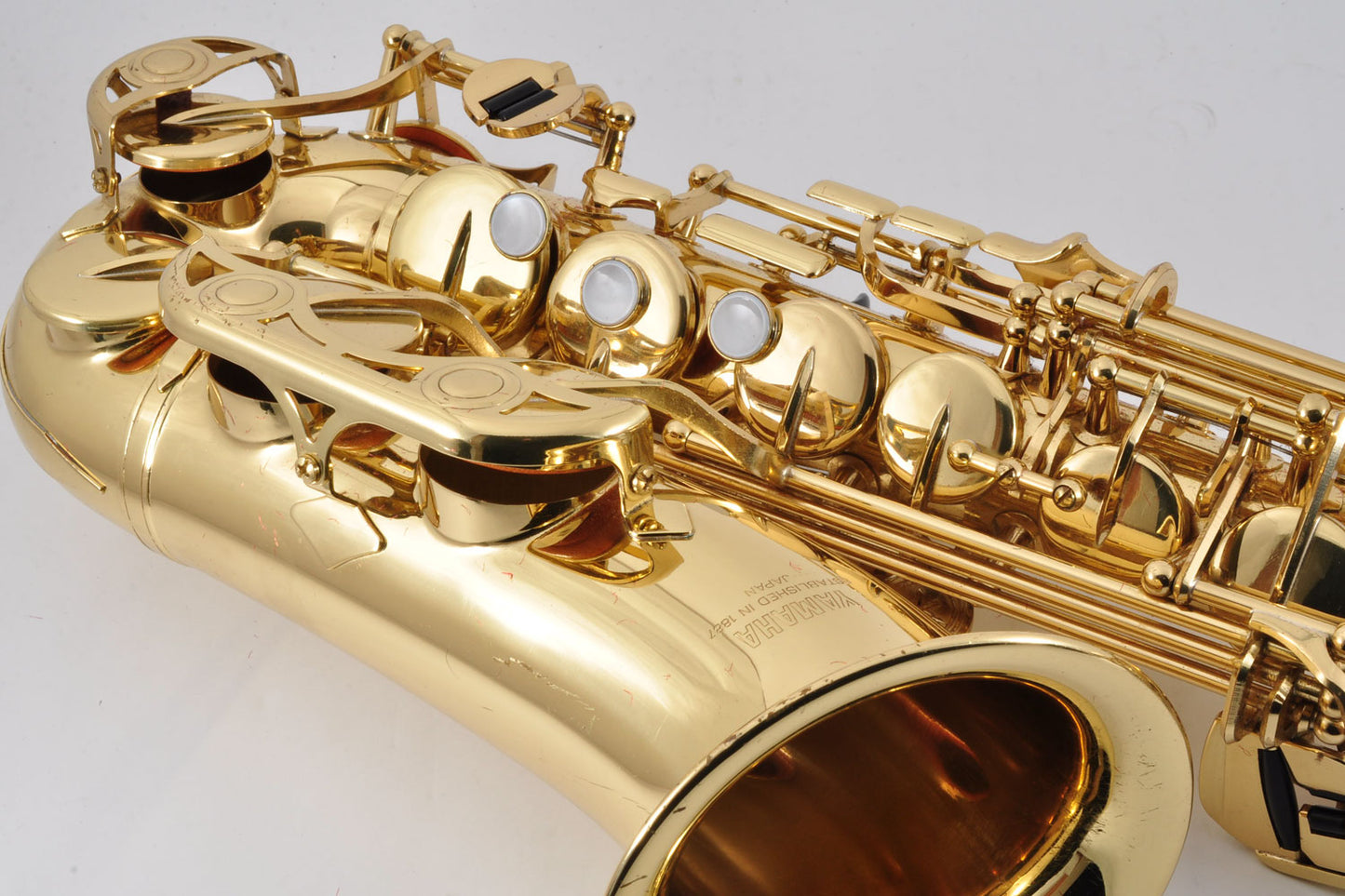 Yamaha YAS-24II Alto Saxophone Made In Japan w/Hardcase Mouthpiece Strap Used From Japan #010013