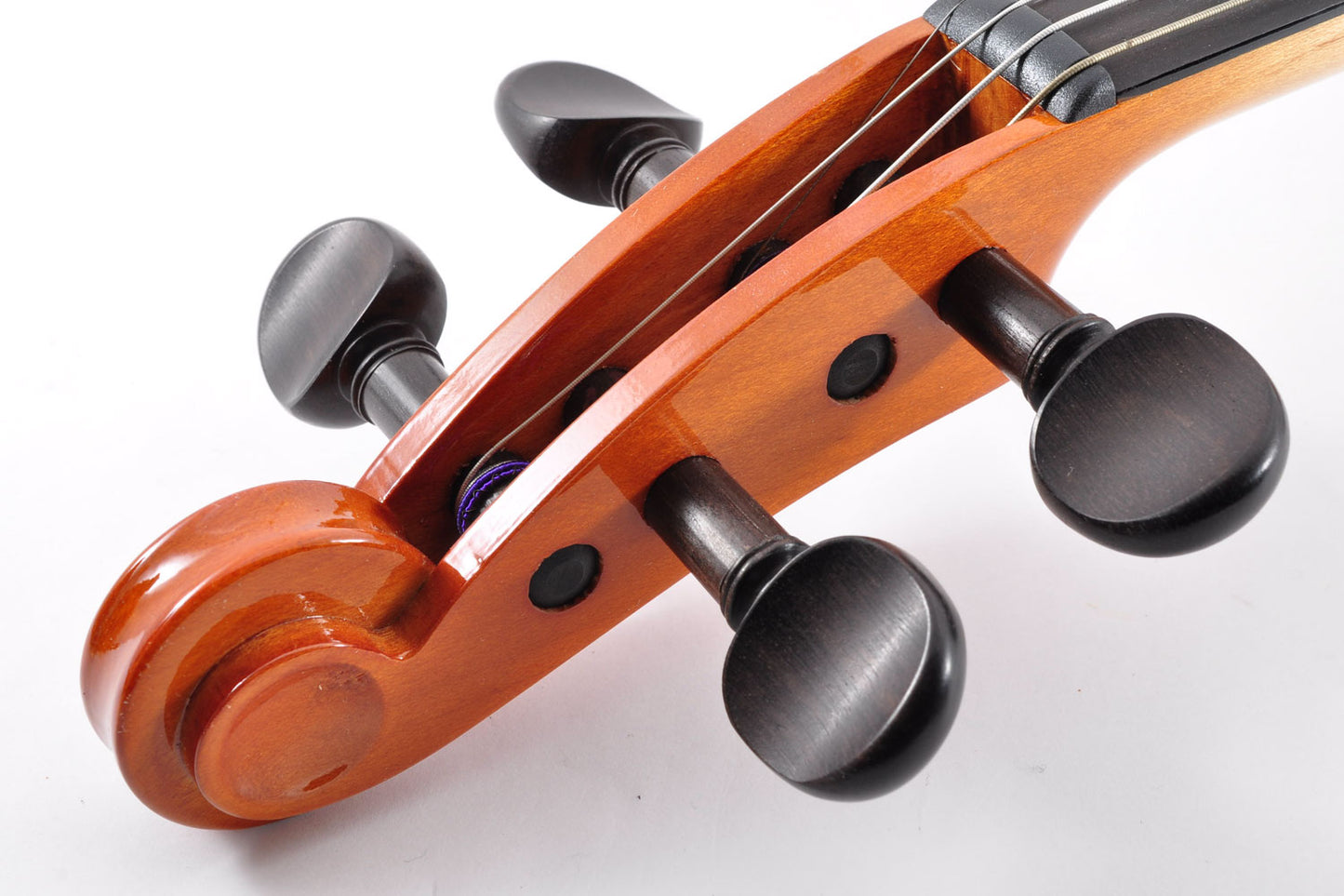 Yamaha SV-100 Electric Silent Violin Brown w/Bow&Case,Adapter Used From Japan #2301