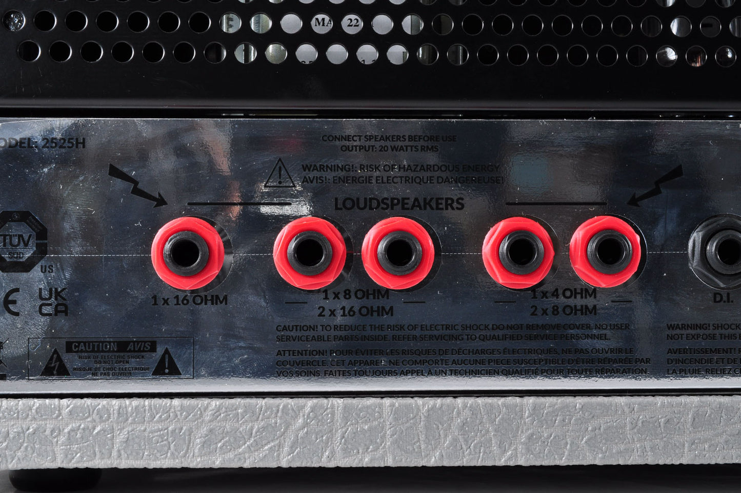 Marshall Studio Jubilee 2525H 20W Good Condition Guitar HeadAmplifier w/Foot Switch Power Cable Used From Japan