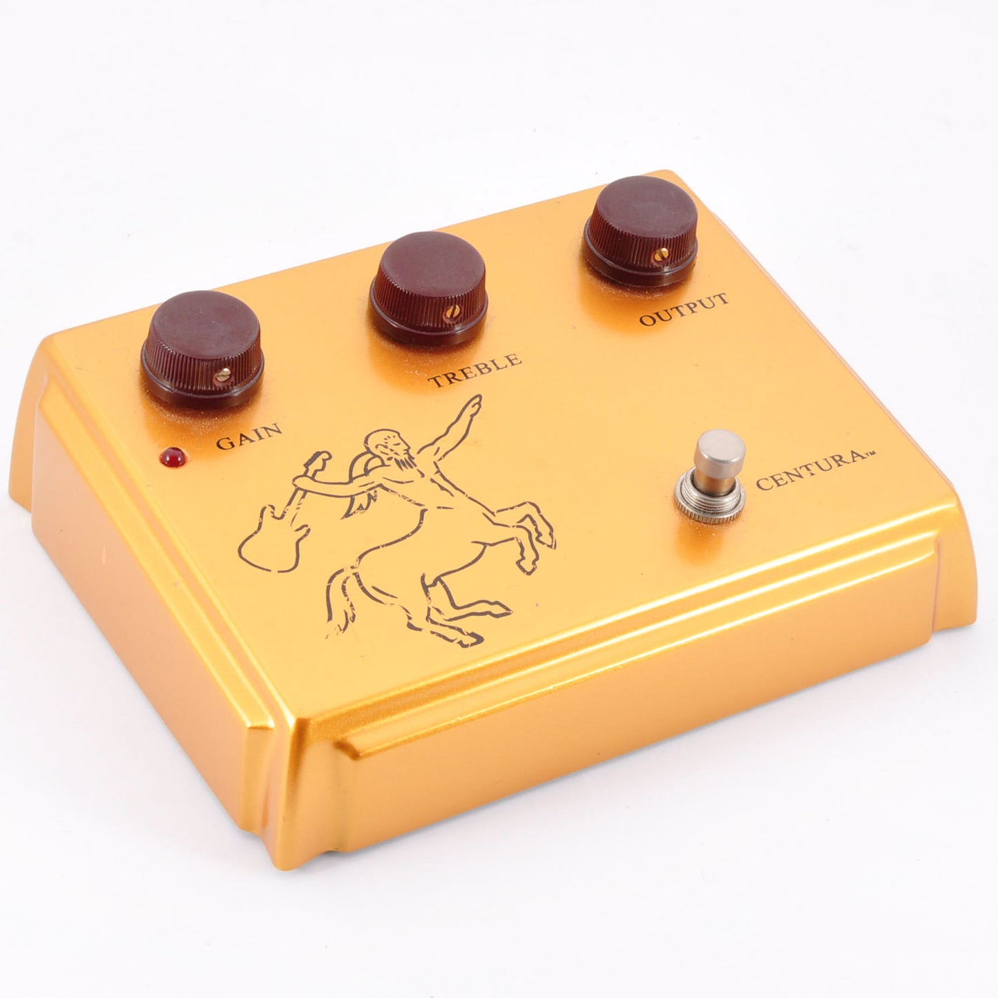 Ceriatone Centura Matte Gold Overdrive Guitar Effects Pedal w/Box Used From Japan #3279
