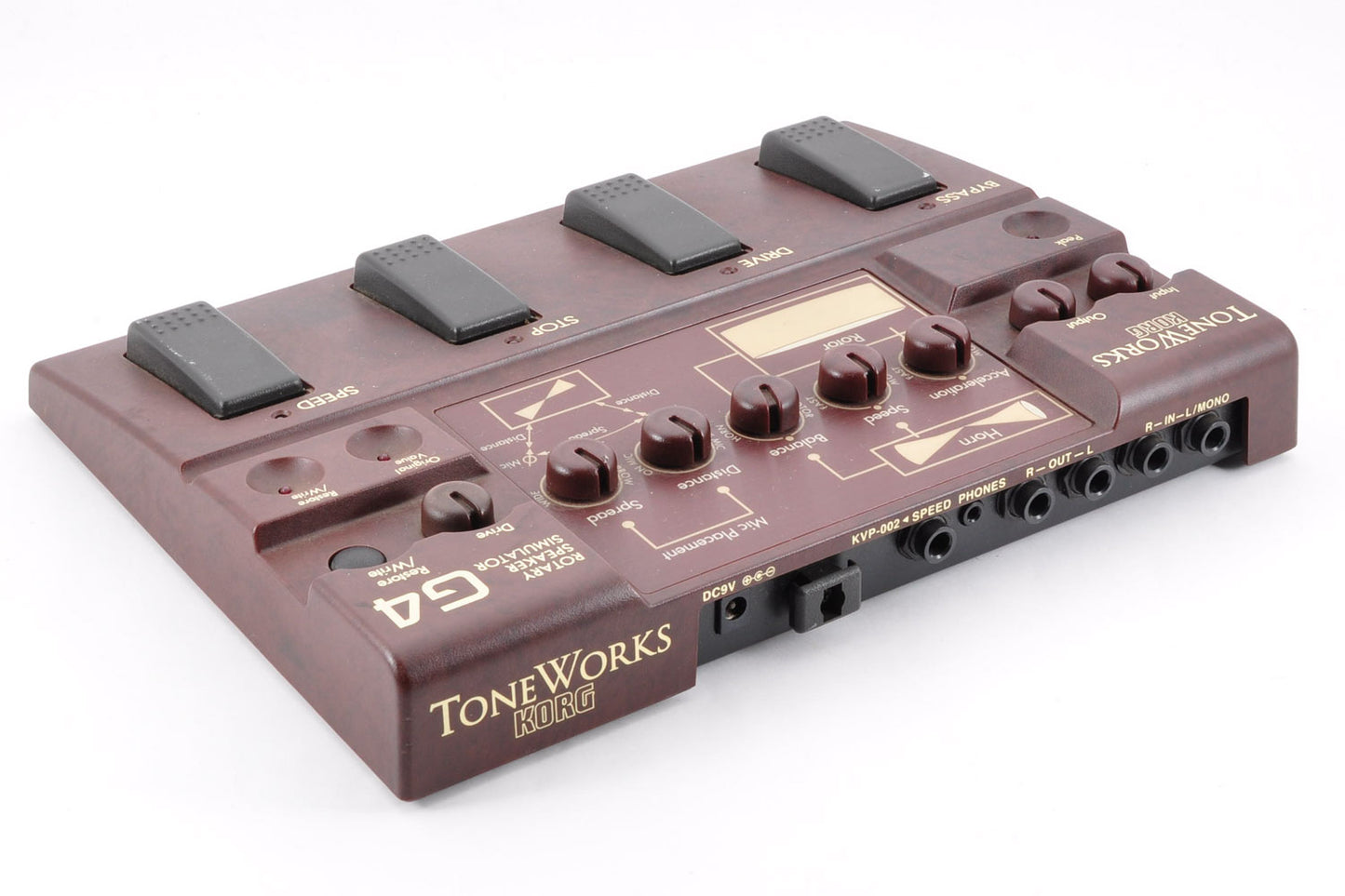 Korg Model G4 Rotary Speaker Simulator Leslie Tone Works Pedal Used From Japan #005708