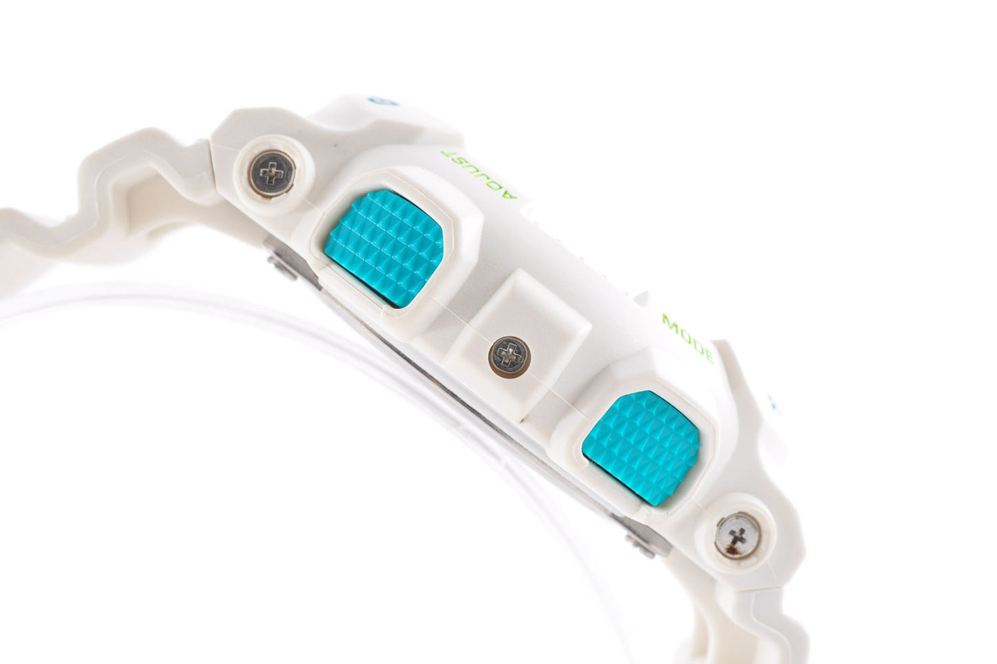 Casio G-Shock GA-110WG-7AJF White Blue Green Men's Watch 5146 Used From Japan