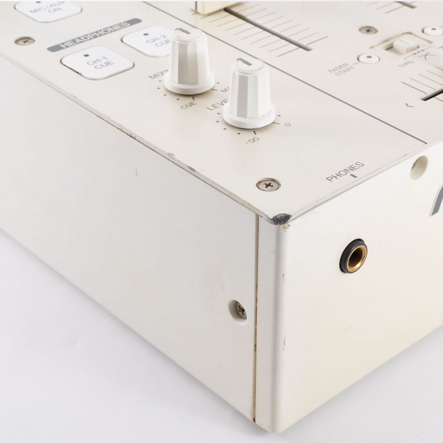 Pioneer DJM-350 White DJ Mixer 2-channel USB Recording Used From Japan #298JP