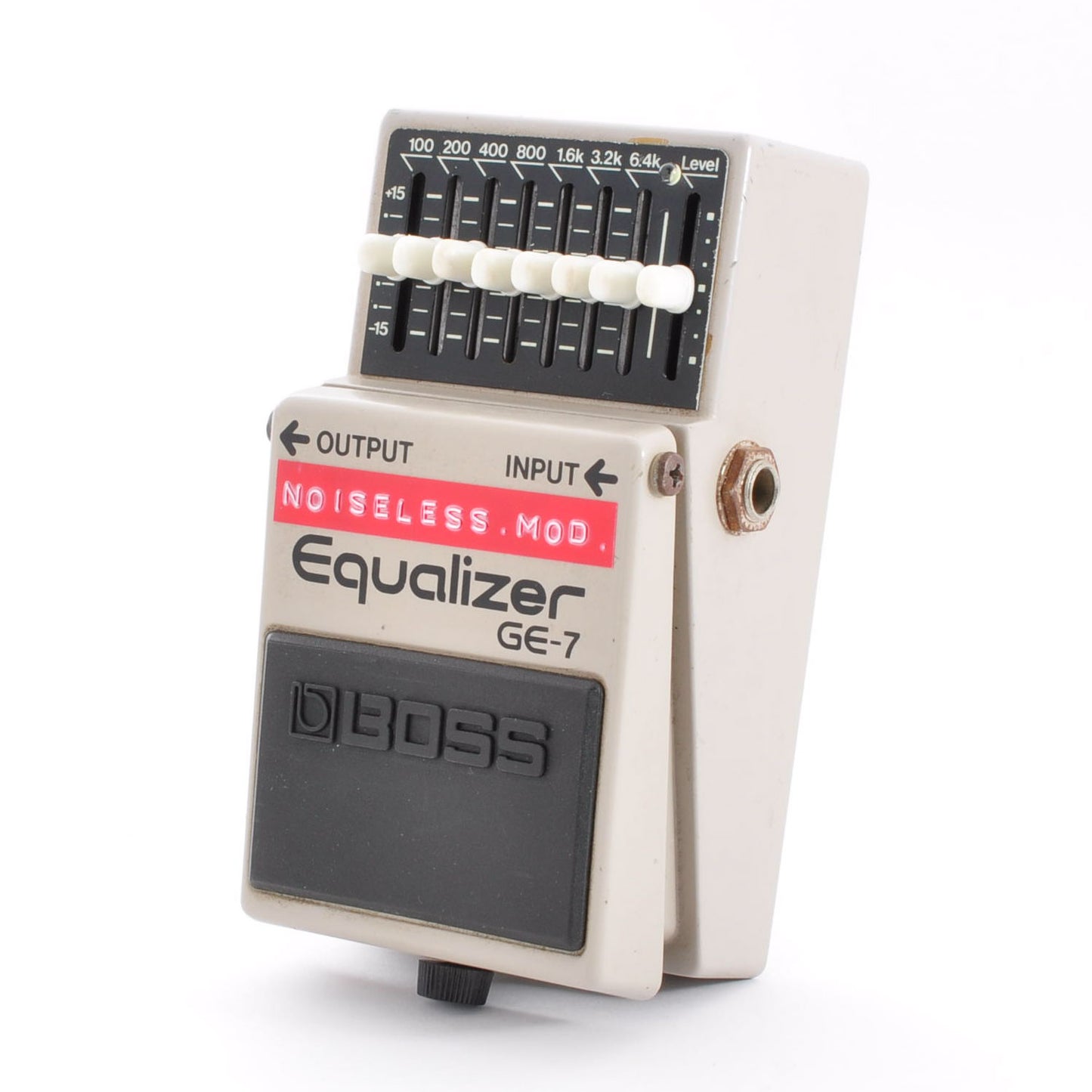 Boss GE-7 Modified Noiseless Equalizer PSA.OK Made In Taiwan 1993 Effects Pedal Used From Japan #AE85662