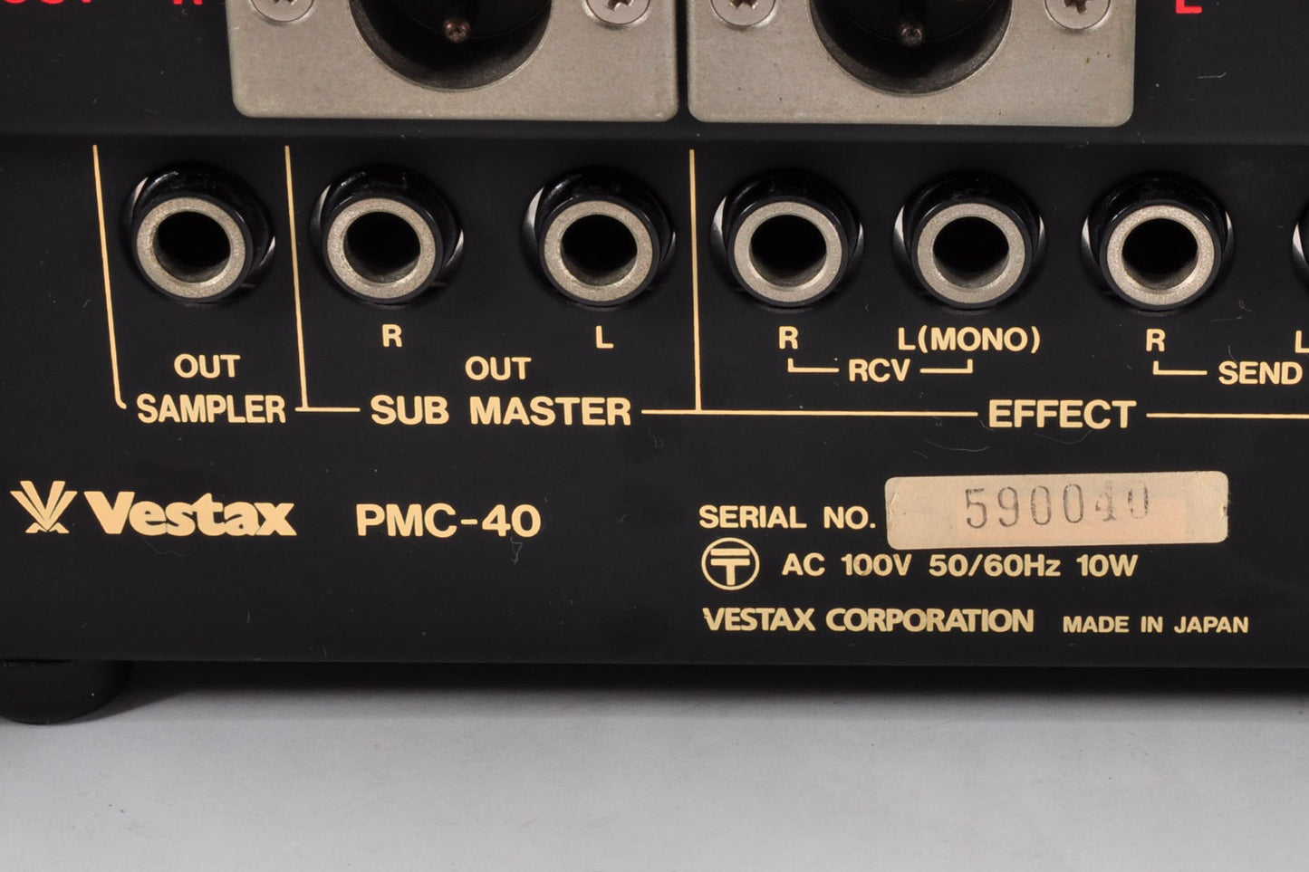 Vestax PMC-40 Professional Mixing Controller DJ Made In Japan Vintage Used From Japan #590040