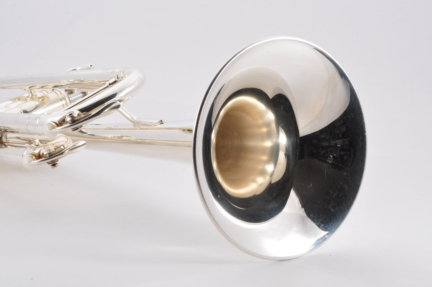 Yamaha YTR-4335GSII Trumpet Silver w/SemiHadcase & Mouthpiece Used From Japan #179933