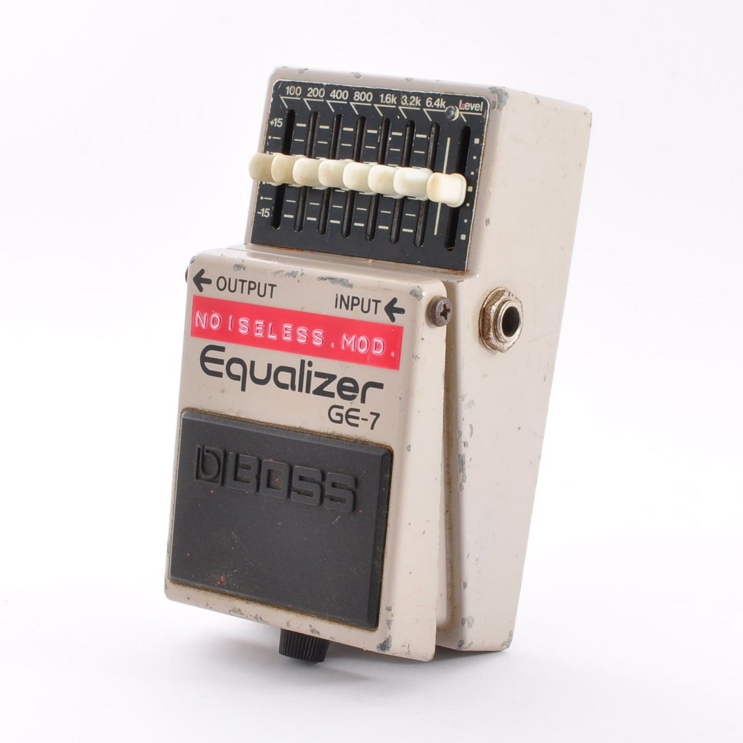 Boss GE-7 Modified Noiseless Equalizer PSA.OK Made In Taiwan 1992 Effects Pedal Used From Japan #ZD60795