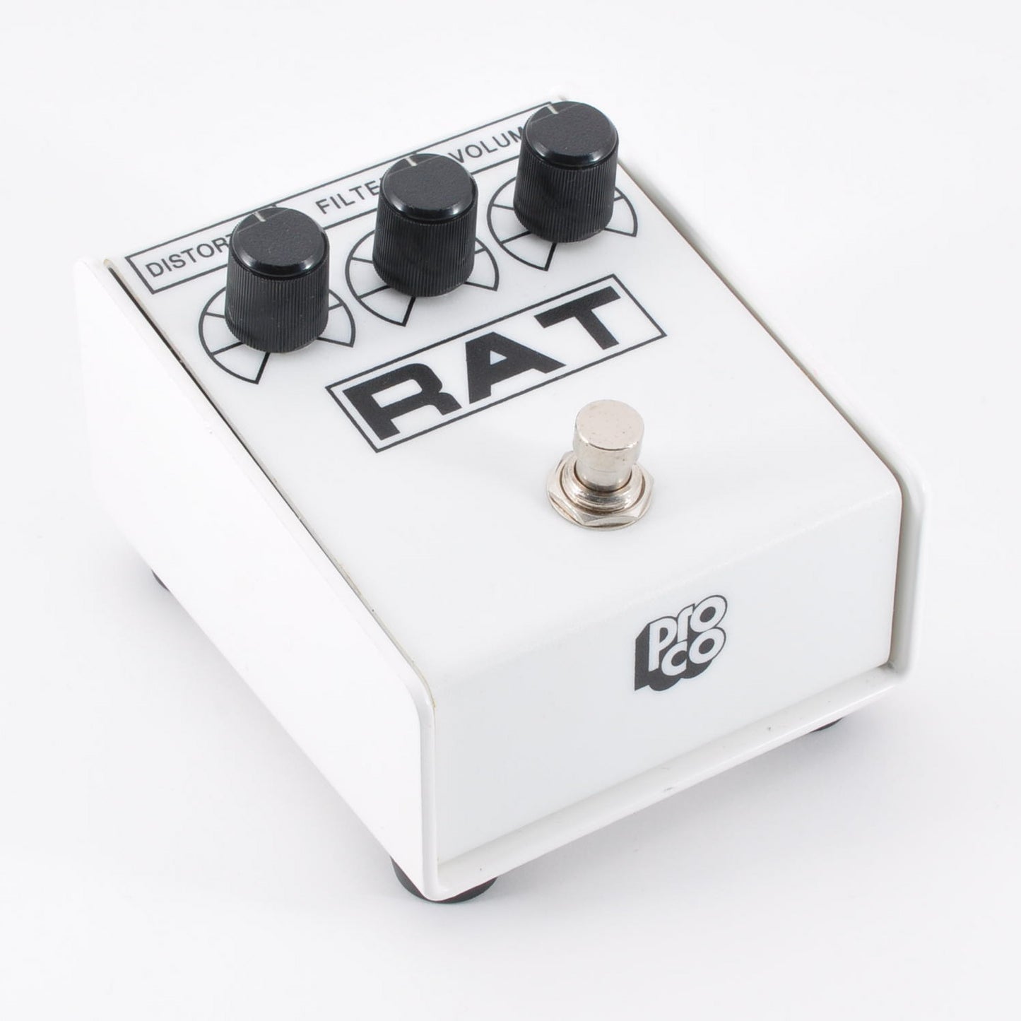 Pro-co RAT 2 White IKEBE 40th Anniversary Guitar Effects Pedal Used From Japan #RT-367135