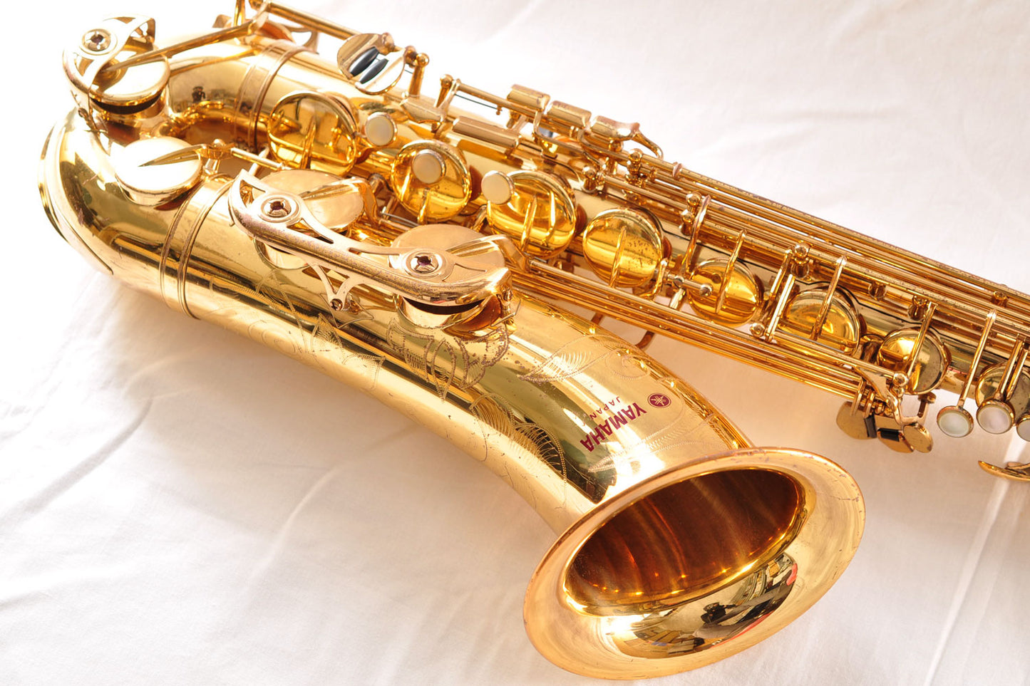 Yamaha YTS-62 Tenor Saxophone Purple Logo First Model Made In Japan w/Case Mouthpiece Used From Japan #6497