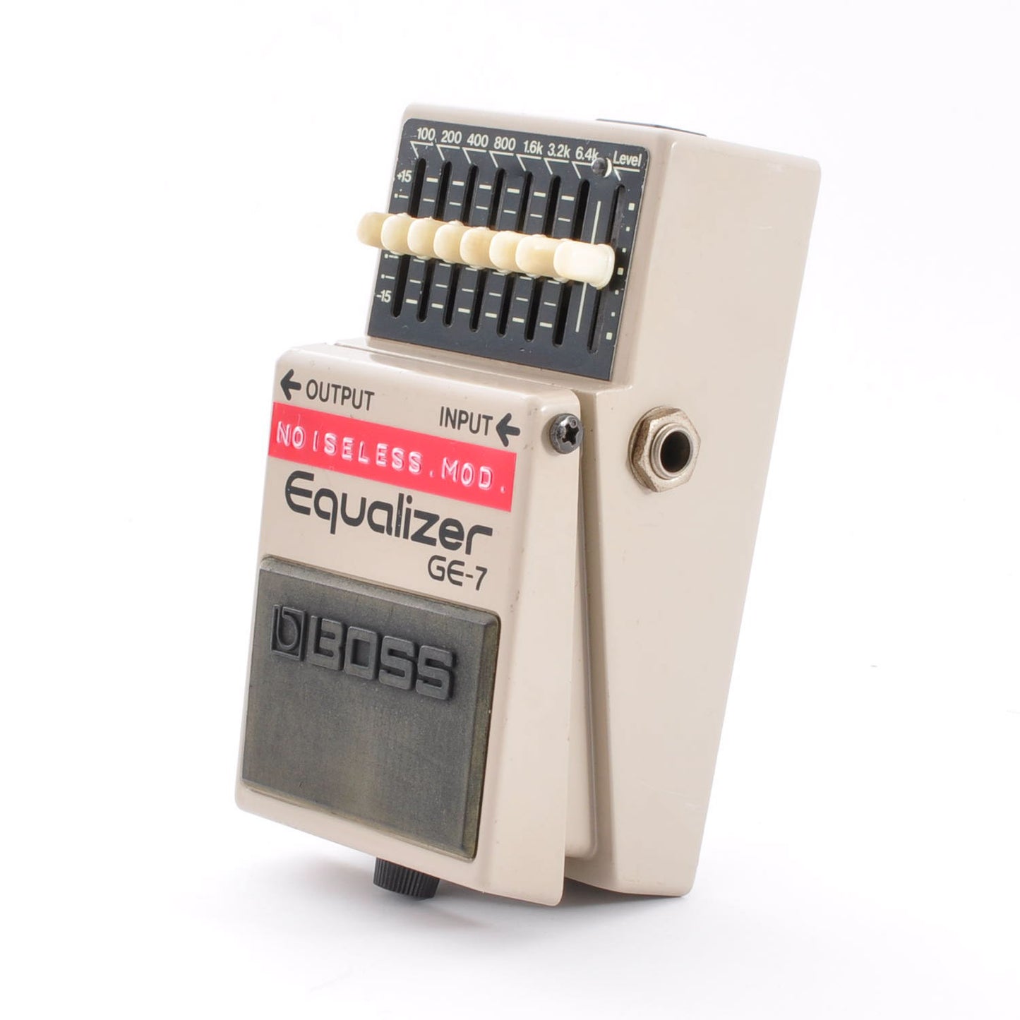 Boss GE-7 Modified Noiseless Equalizer PSA.OK Made In Taiwan 1995 Guitar Effects Pedal Used From Japan #CH09483