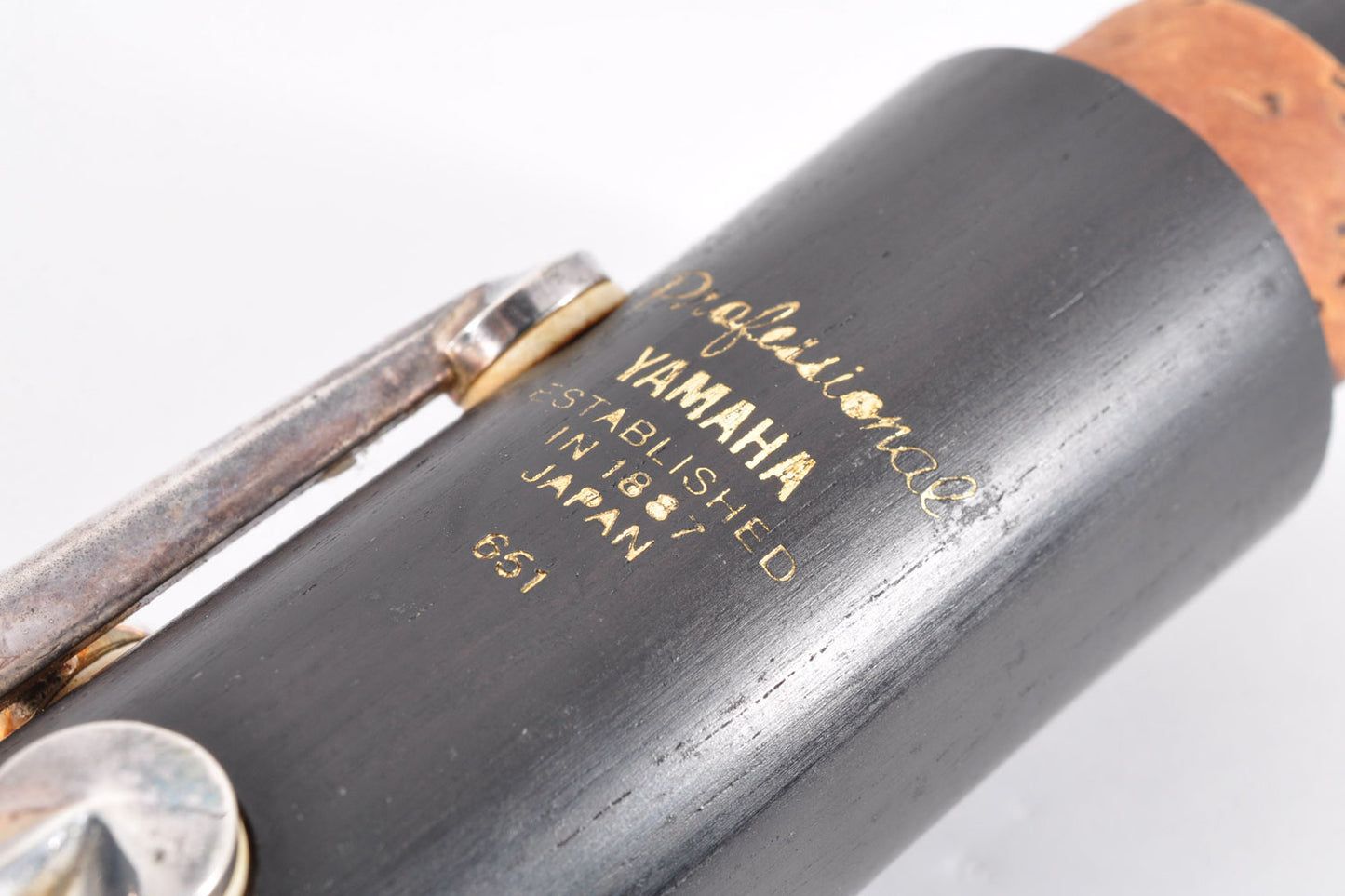 Yamaha YCL-651 Clarinet Bb w/Case Mouthpiece Ligature Made In Japan Used From Japan #014217