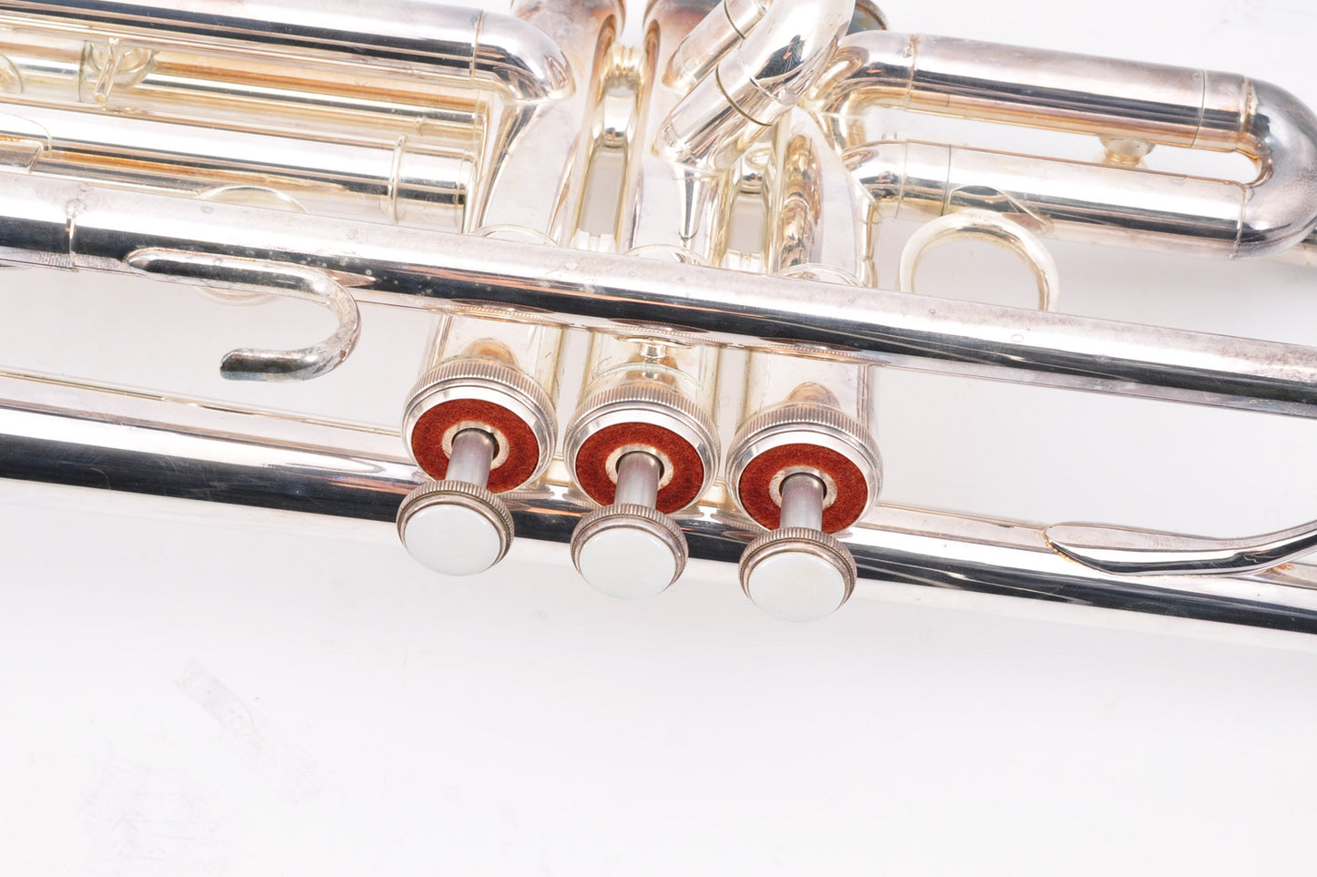 Yamaha YTR-2320ES Trumpet Silver w/Hardcase Mouthpiece Made In Japan Used From Japan #210254