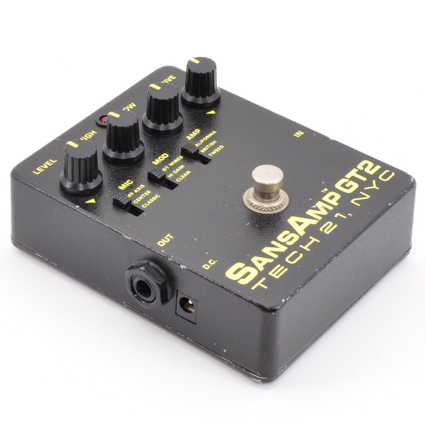 Tech21 SansAmp GT2 NYC Guitar Effects Pedals Overdrive Distortion Used From Japan #135612