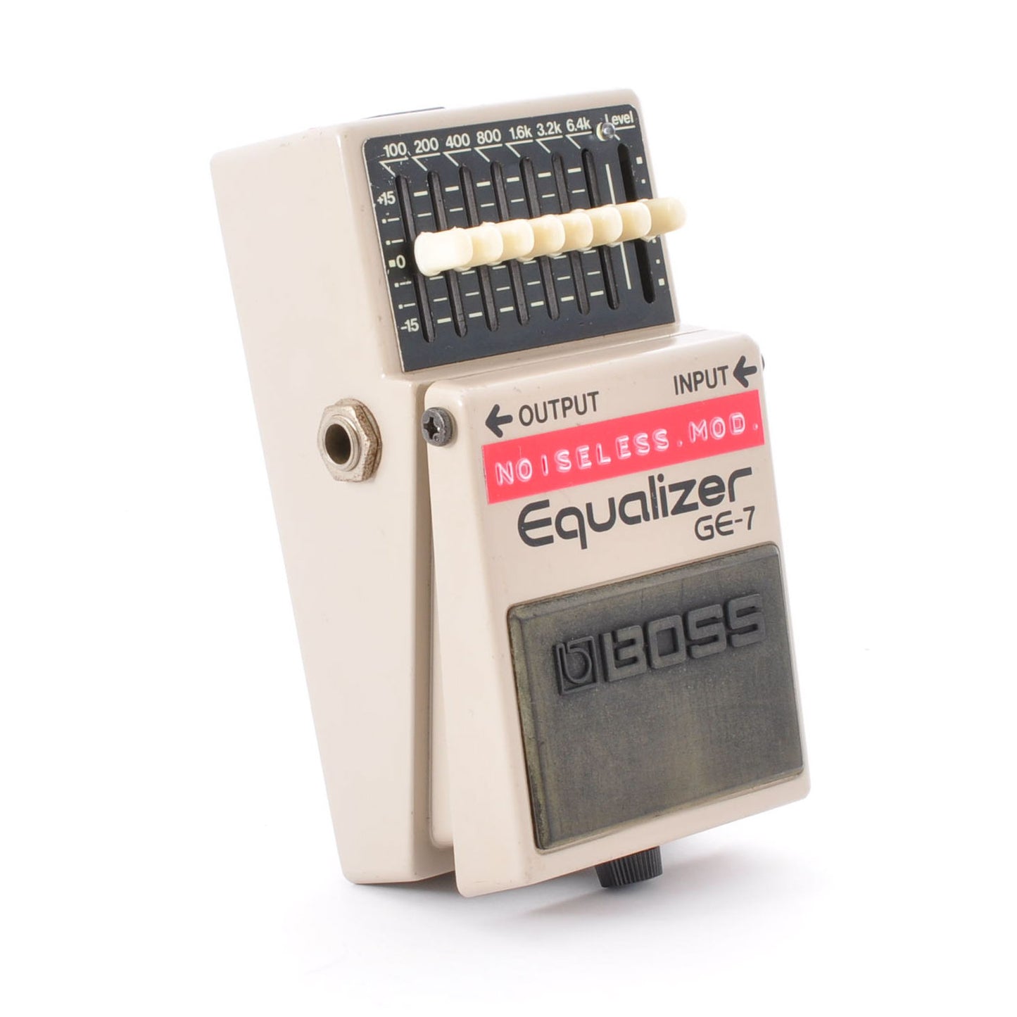 Boss GE-7 Modified Noiseless Equalizer PSA.OK Made In Taiwan 1995 Guitar Effects Pedal Used From Japan #CH09483