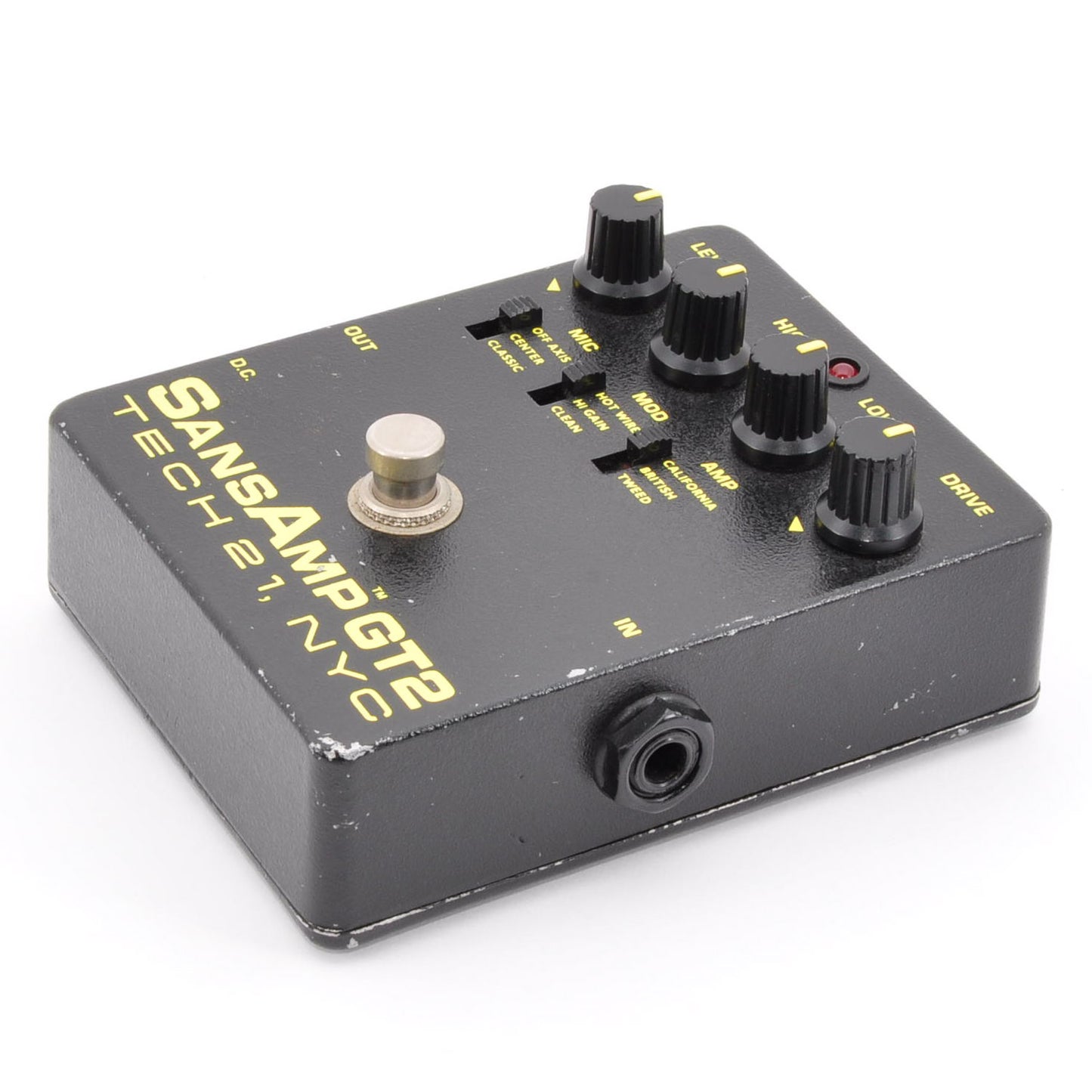 Tech21 SansAmp GT2 NYC Guitar Effects Pedals Overdrive Distortion Used From Japan #135612