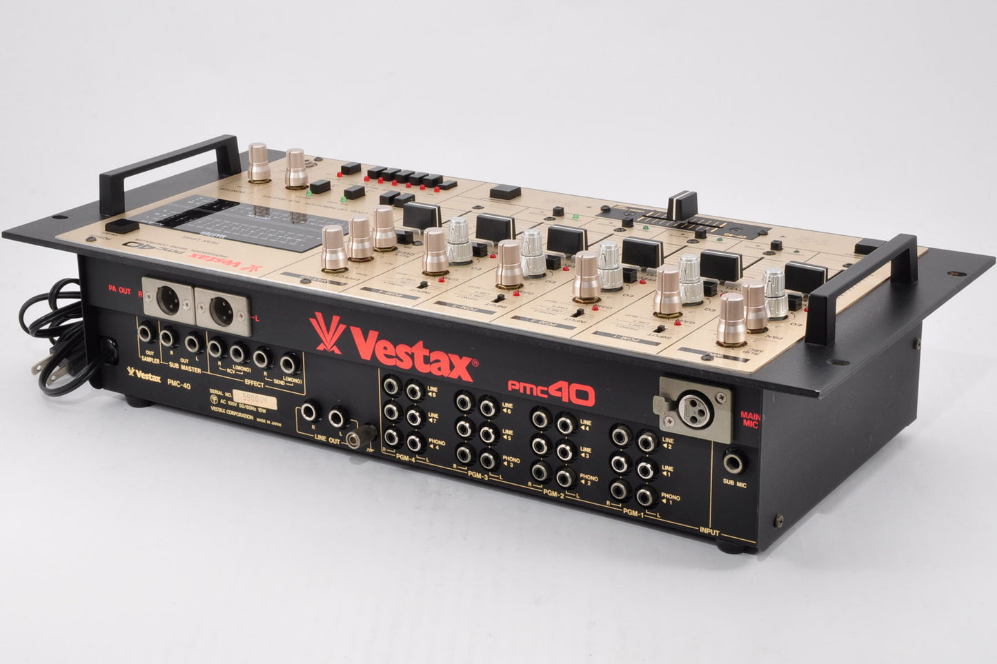 Vestax PMC-40 Professional Mixing Controller DJ Made In Japan Vintage Used From Japan #590040