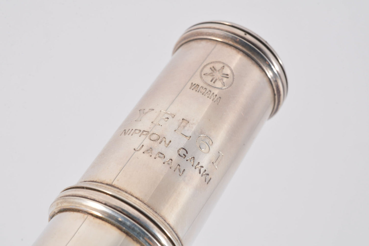 Yamaha YFL-61 Flute Silver Professional Nippon Gakki Made in Japan w/Hardcase Used From Japan