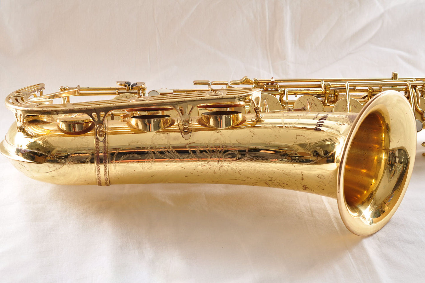 Yamaha YTS-61 Tenor Saxophone Purple Logo Made In Japan w/Case Used From Japan #010807
