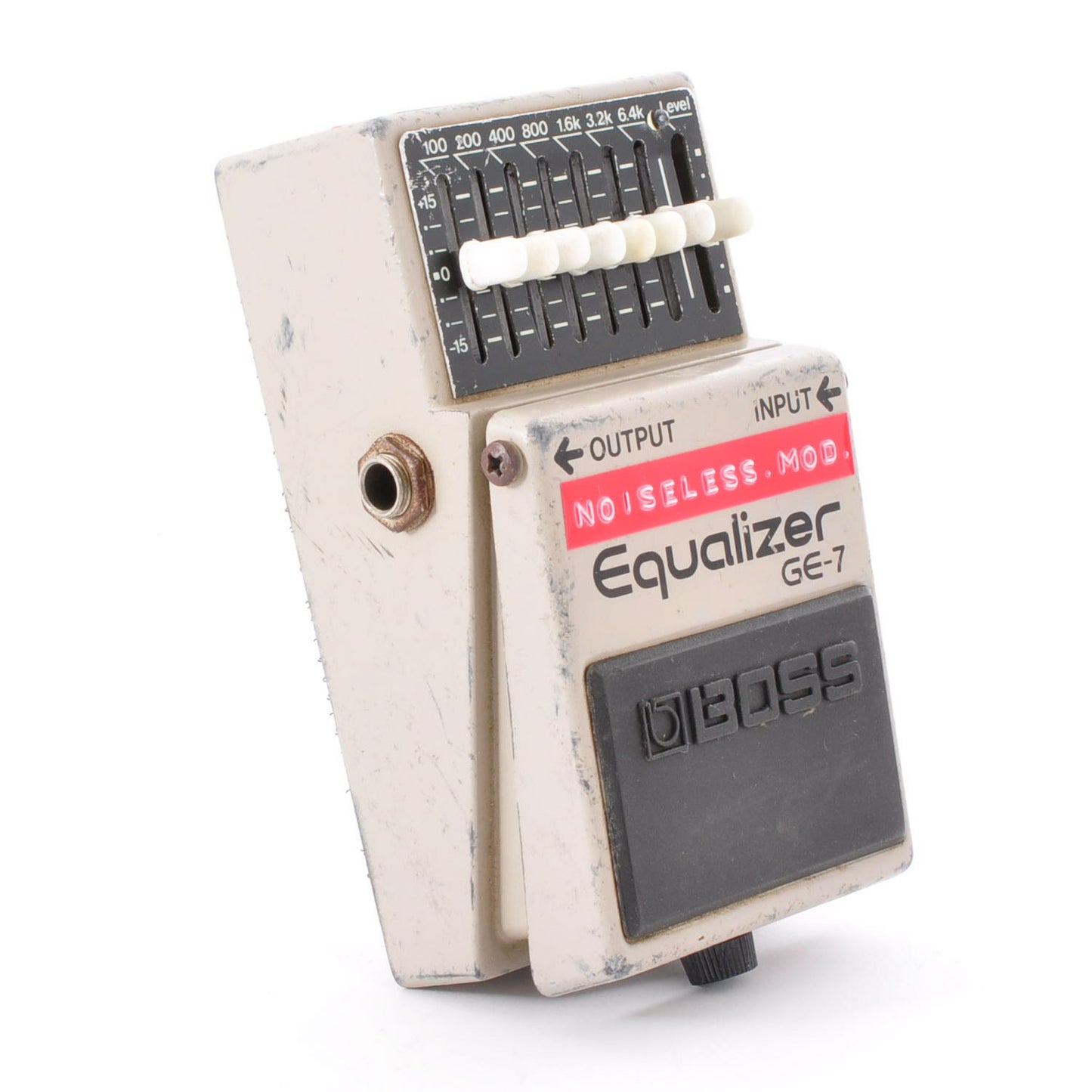 Boss GE-7 Modified Noiseless Equalizer PSA.OK Made In Taiwan 1993 Guitar Effects Pedal Used From Japan #AF07548