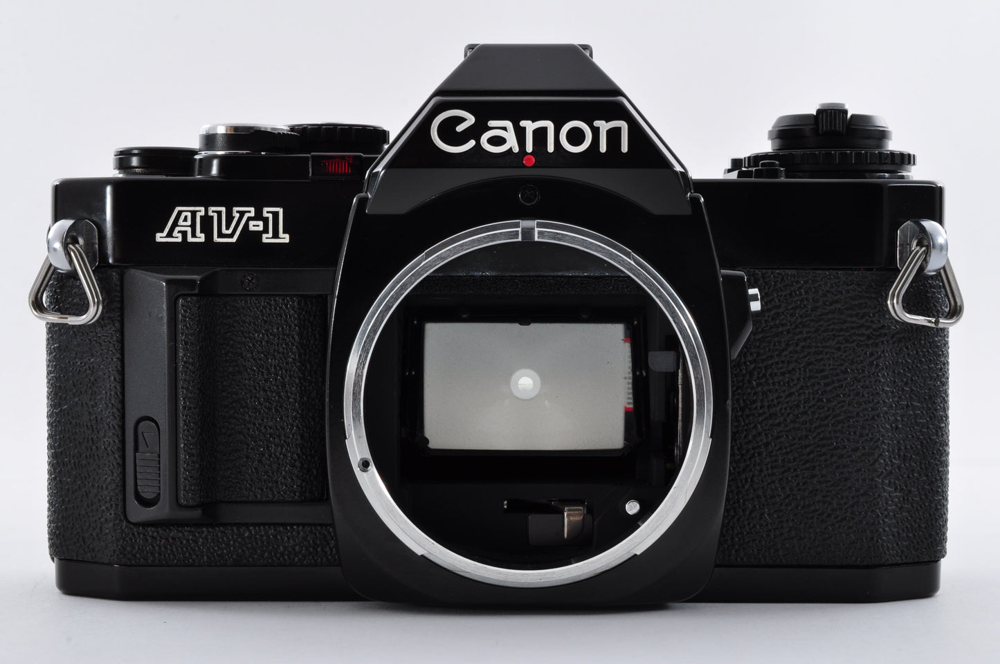Canon AV-1 Black 35mm SLR Film Camera Body Only From Japan #845647