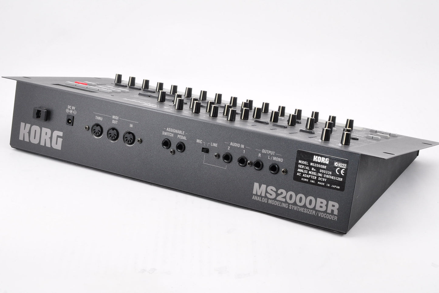 Korg MS2000BR Analog Modeling Synthesizer Vocoder Made In Japan Rack Mount Used From Japan #336