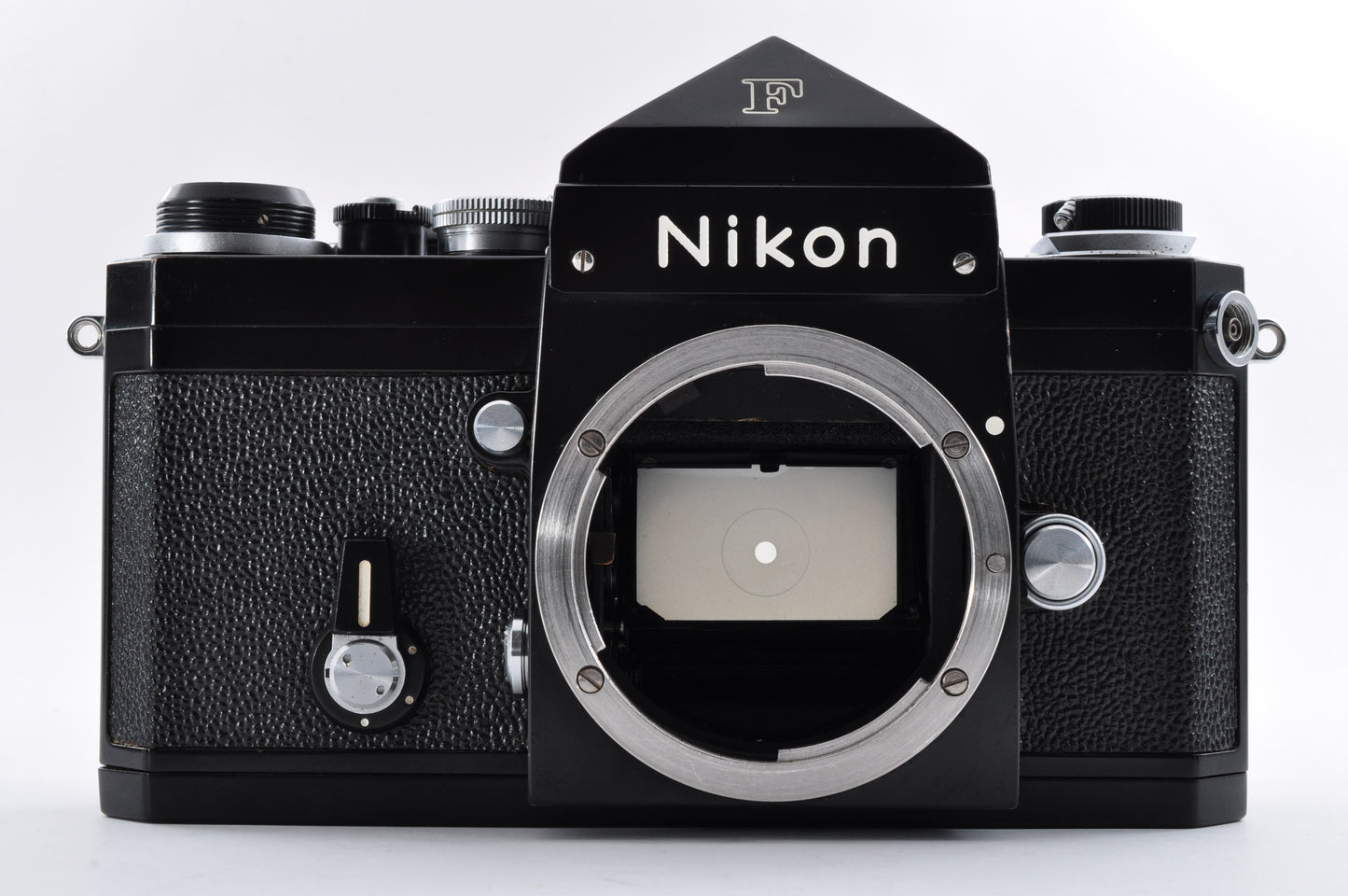 Nikon F Eye level Black Apollo Maintained 35mm SLR Film Camera From Japan #7410486