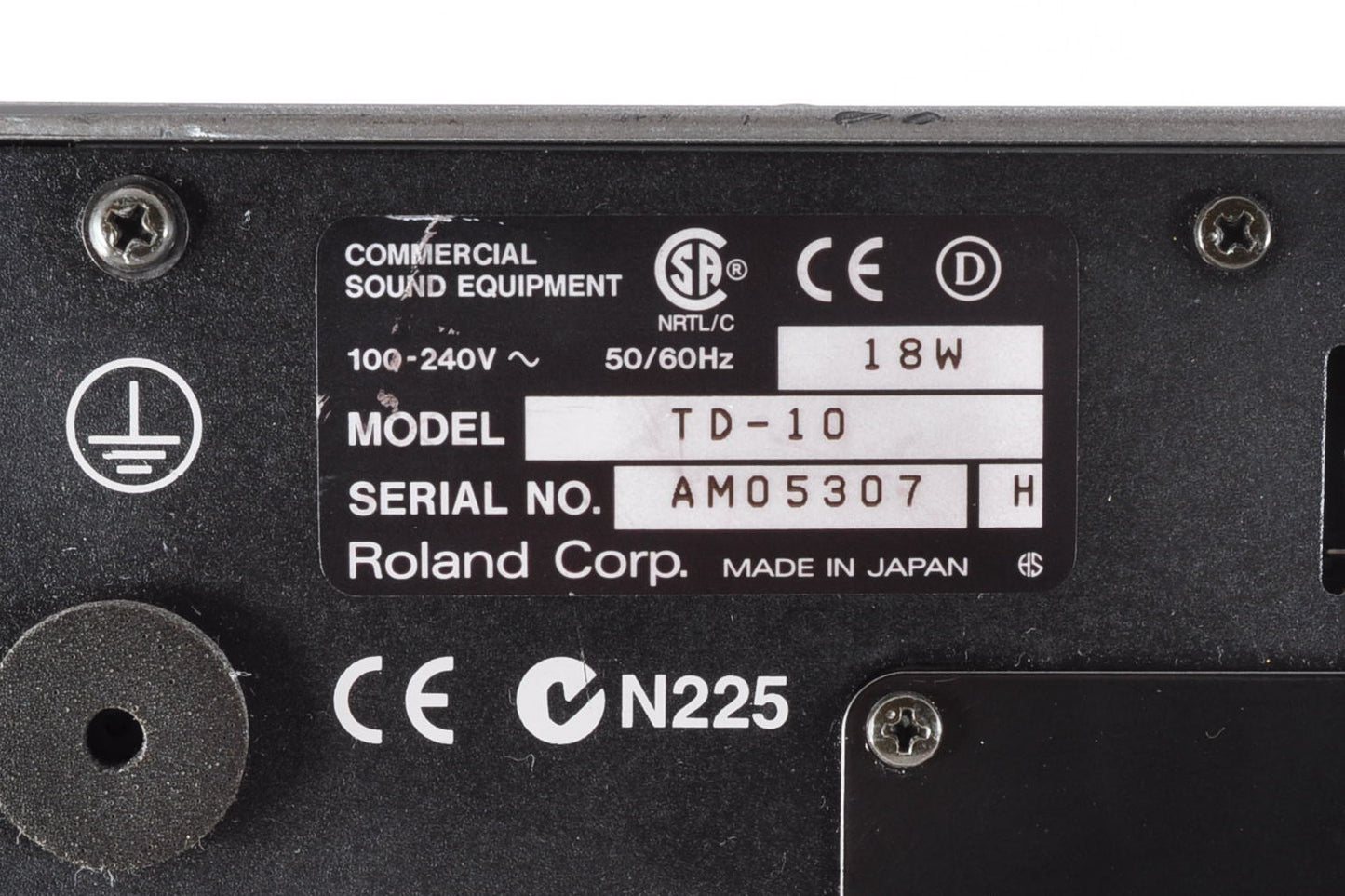 Roland TD-10 Vdurm Percussion Drum Sound Module Made In Japan Used From Japan #AM05307