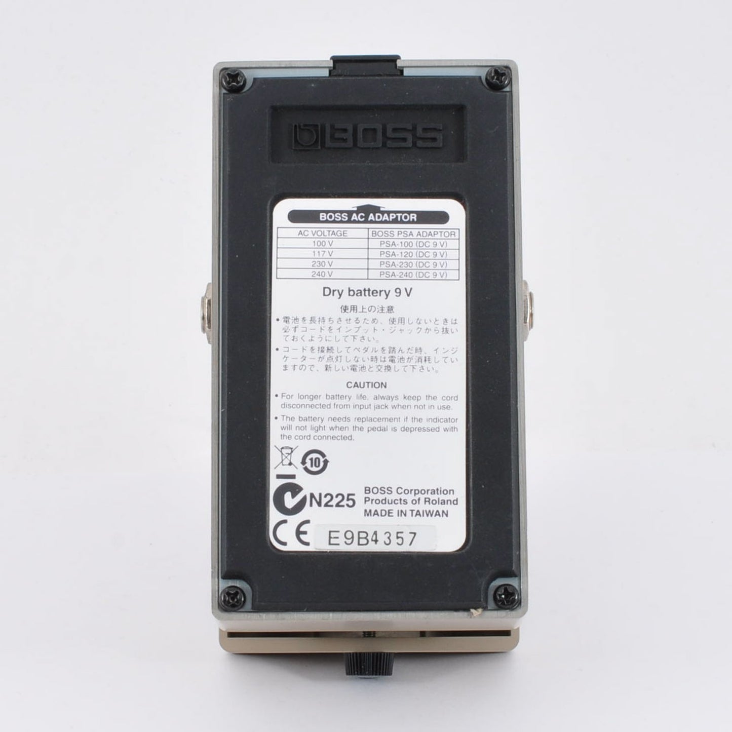 Boss GE-7 Modified Noiseless Equalizer PSA Made in Taiwan 2012 Guitar Effects Pedal Used From Japan #E9B4357