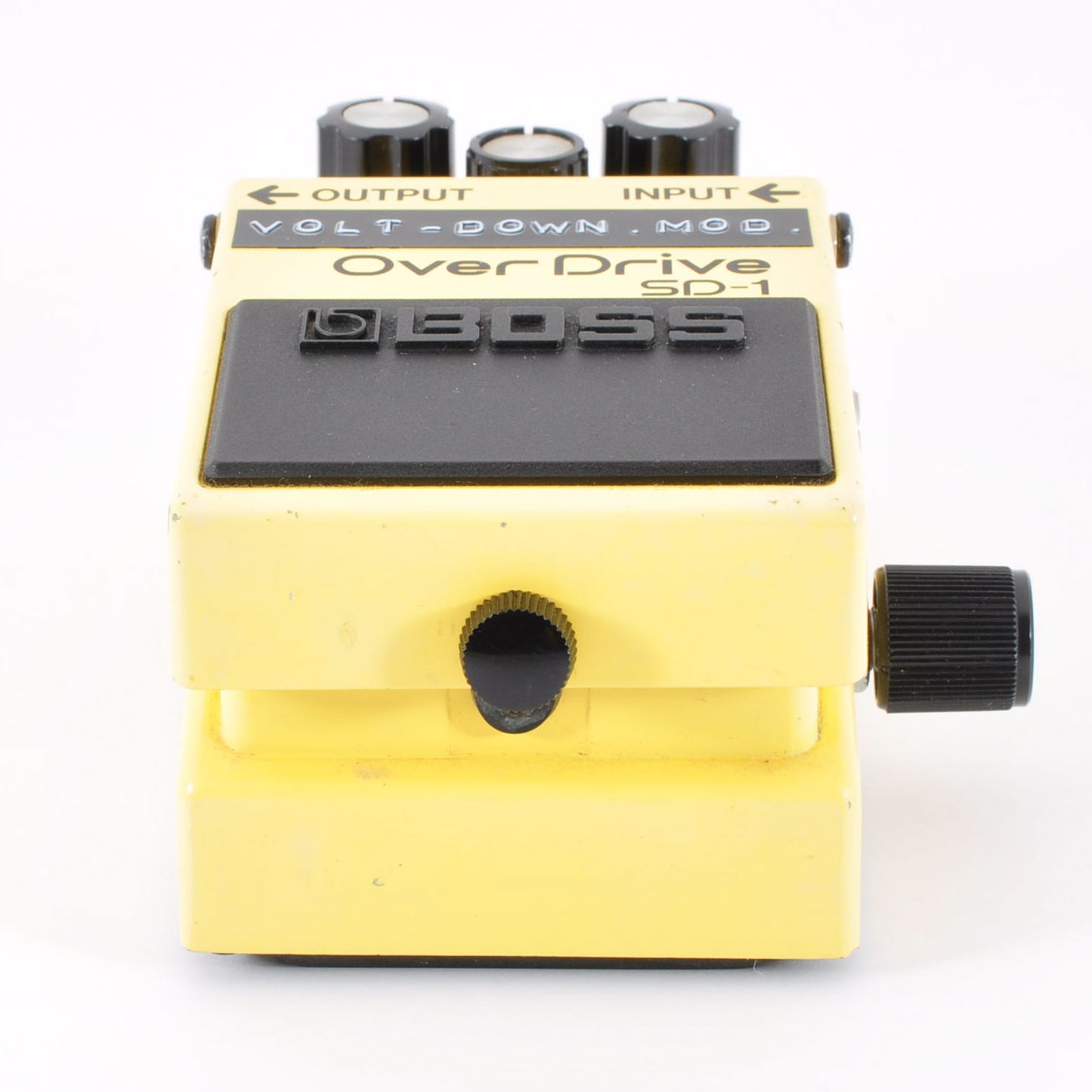 Boss SD-1 Modified Volt-Down 2.5-7.5V Fuzz Sound Super Overdrive Made In Taiwan 2003 Used From Japan #QR11954