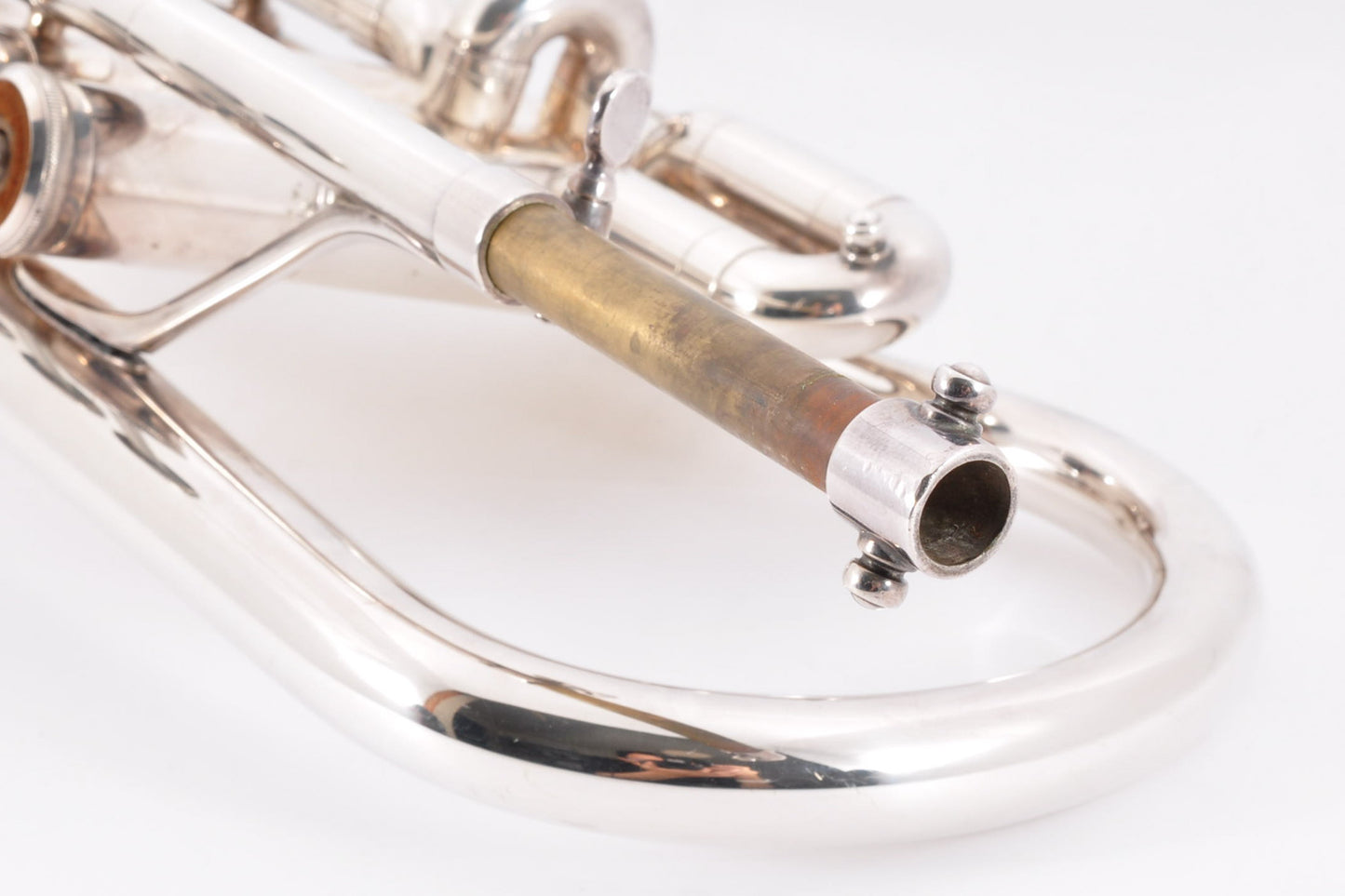 Yamaha YCR-2610S Cornet Silver Key Eb w/Hardcase&Mouthpiece Used From Japan #1338