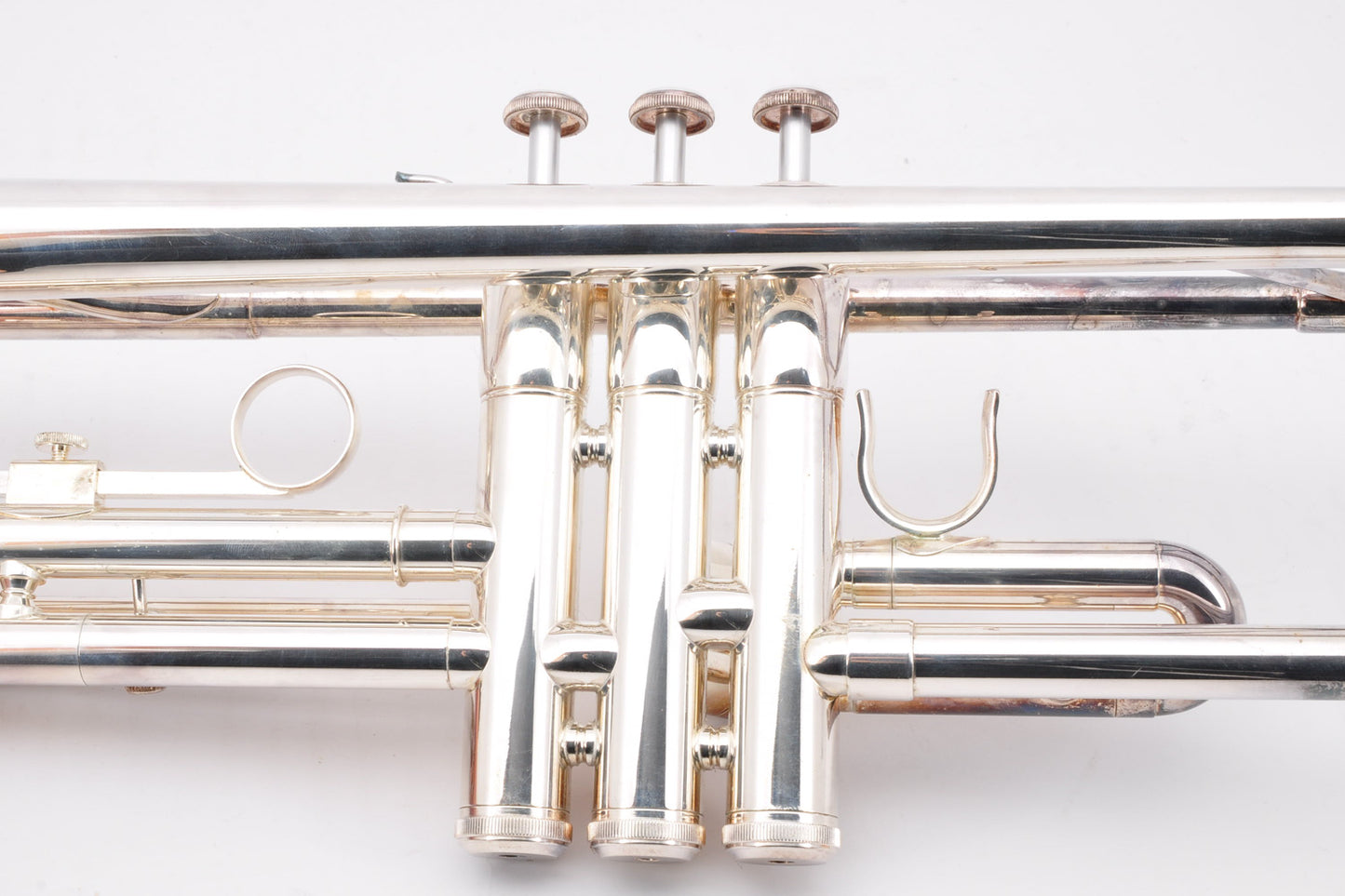 Yamaha YTR-2320ES Trumpet Silver w/Hardcase Mouthpiece Made In Japan Used From Japan #210254