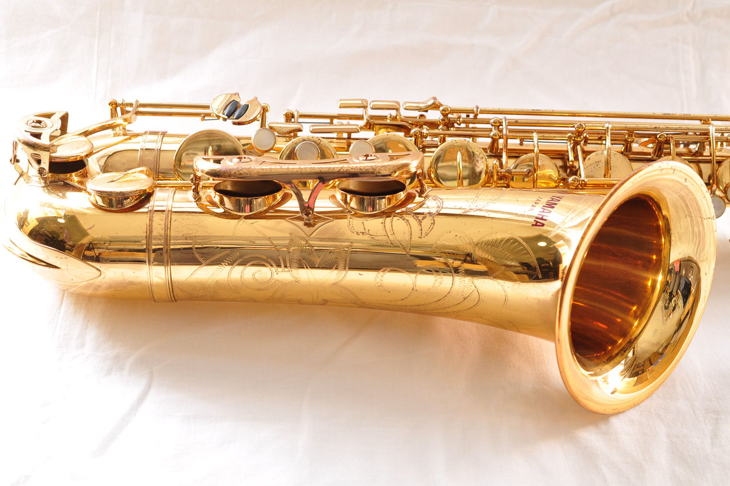 Yamaha YTS-62 Tenor Saxophone Purple Logo First Model Made In Japan w/Case Mouthpiece Used From Japan #6497