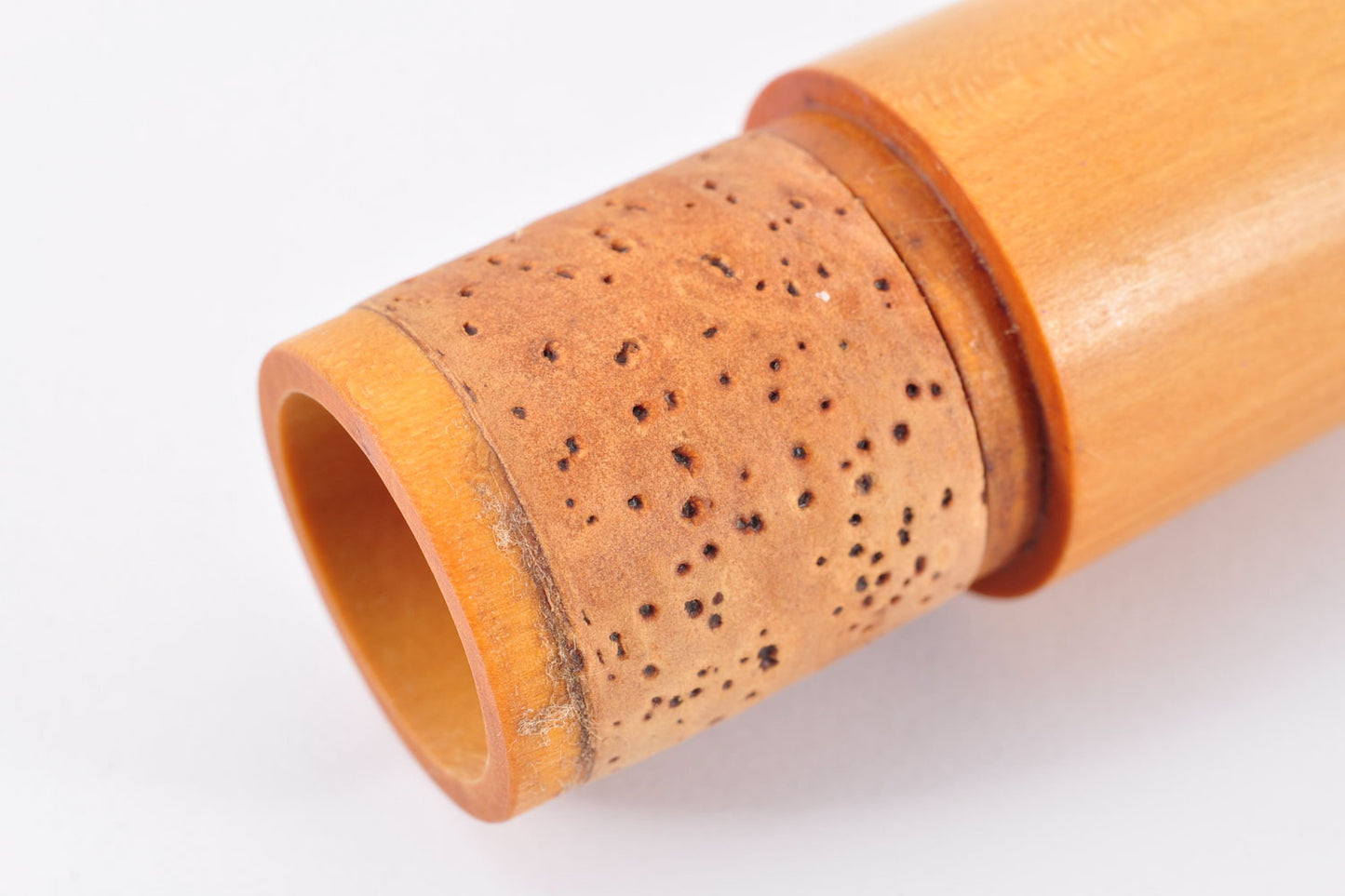 Yamaha YRA-61 Alto Recorder Wood Fine Castellawood Baroque Style w/Original Box Cleaning Rod Used From Japan #1534