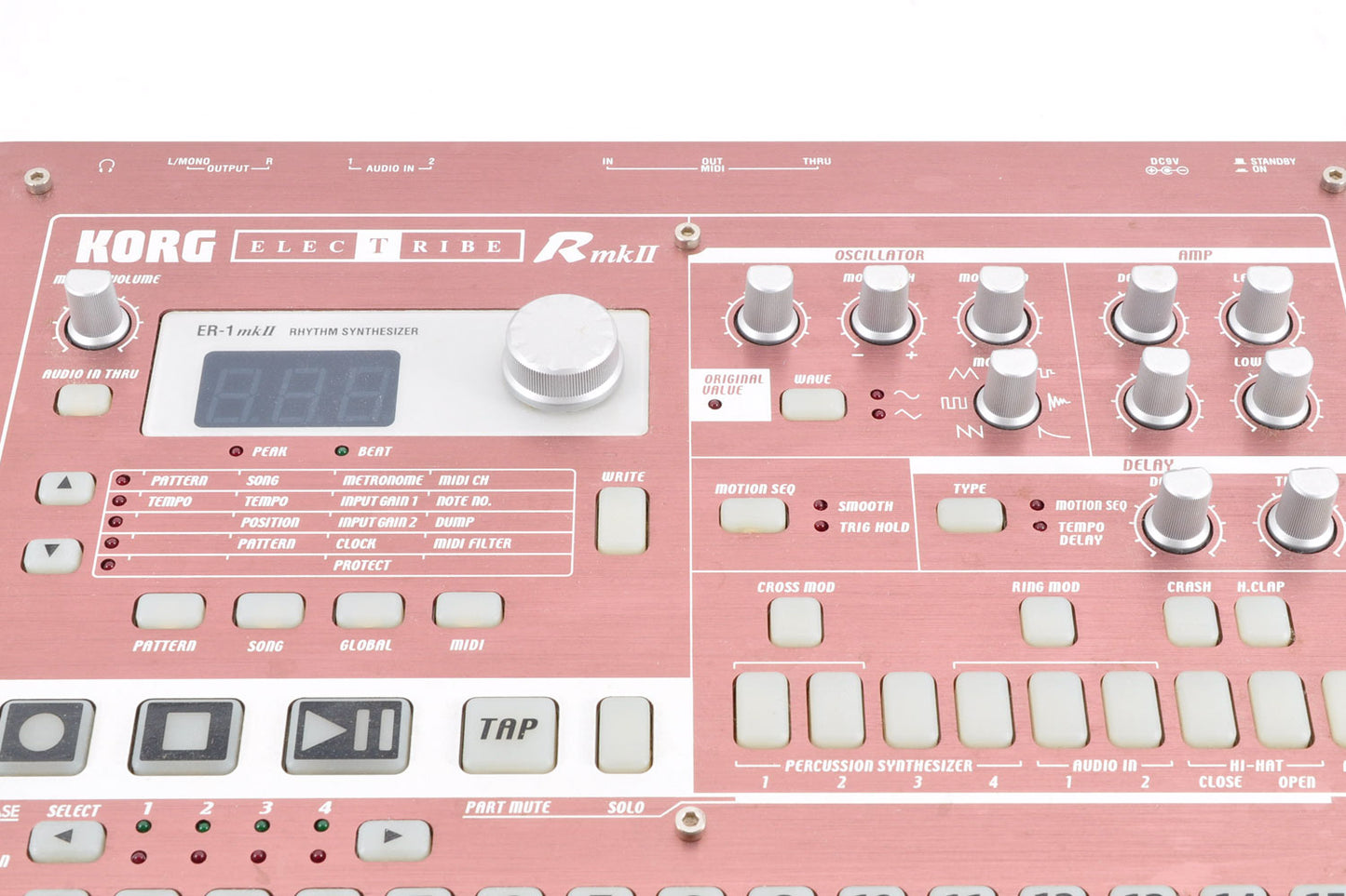 Korg Electribe-R ER-1 mkII Rhythm Synthesizer w/OriginalBox Adapter Used From Japan #439