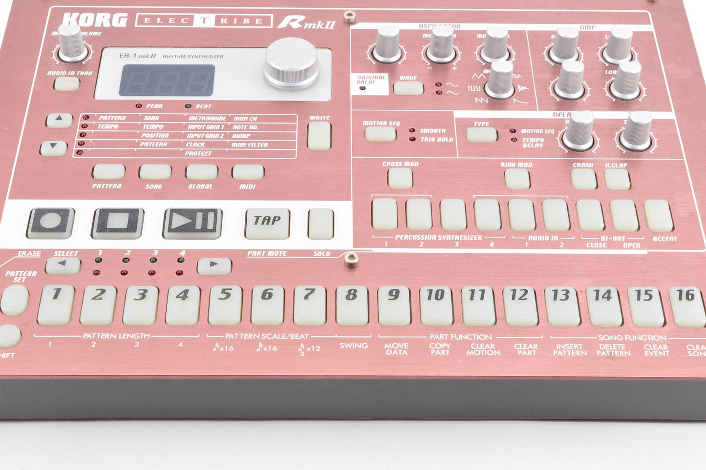 Korg Electribe-R ER-1 mkII Rhythm Synthesizer w/OriginalBox Adapter Used From Japan #439